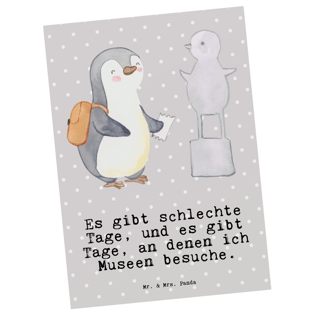 Postkarte Pinguin Museum besuchen Tage Geschenkkarte, Grußkarte, Karte, Einladung, Ansichtskarte, Geburtstagskarte, Einladungskarte, Dankeskarte, Geschenk, Sport, Sportart, Hobby, Schenken, Danke, Dankeschön, Auszeichnung, Gewinn, Sportler, Museum besuchen, Museen