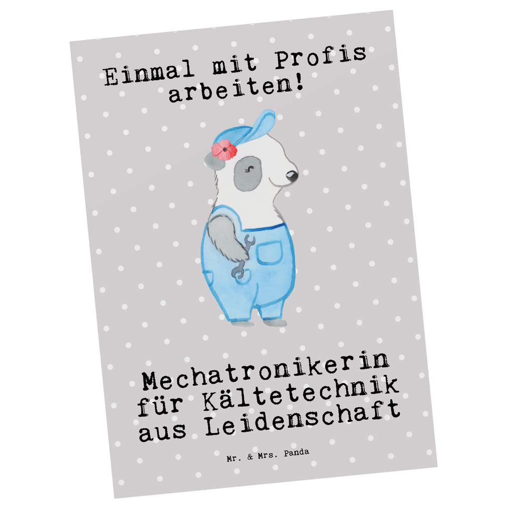 Postkarte Mechatronikerin für Kältetechnik aus Leidenschaft Geschenkkarte, Grußkarte, Karte, Einladung, Ansichtskarte, Geburtstagskarte, Einladungskarte, Dankeskarte, Beruf, Ausbildung, Jubiläum, Abschied, Rente, Kollege, Kollegin, Geschenk, Schenken, Arbeitskollege, Mitarbeiter, Firma, Danke, Dankeschön, Mechatronikerin für Kältetechnik, Gesellenprüfung