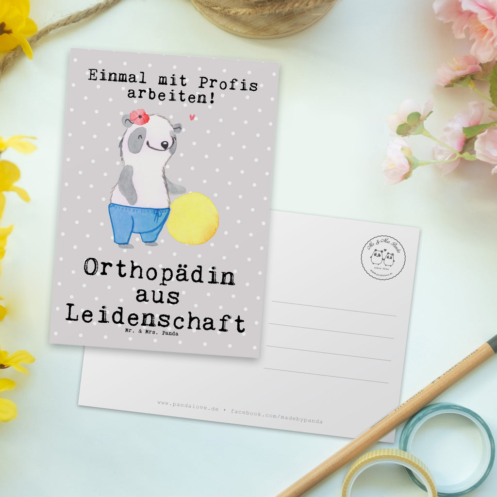Postkarte Orthopädin aus Leidenschaft Geschenkkarte, Grußkarte, Karte, Einladung, Ansichtskarte, Geburtstagskarte, Einladungskarte, Dankeskarte, Beruf, Ausbildung, Jubiläum, Abschied, Rente, Kollege, Kollegin, Geschenk, Schenken, Arbeitskollege, Mitarbeiter, Firma, Danke, Dankeschön, Orthopädin, Fachärztin, Orthopädie, Praxis, Eröffnung