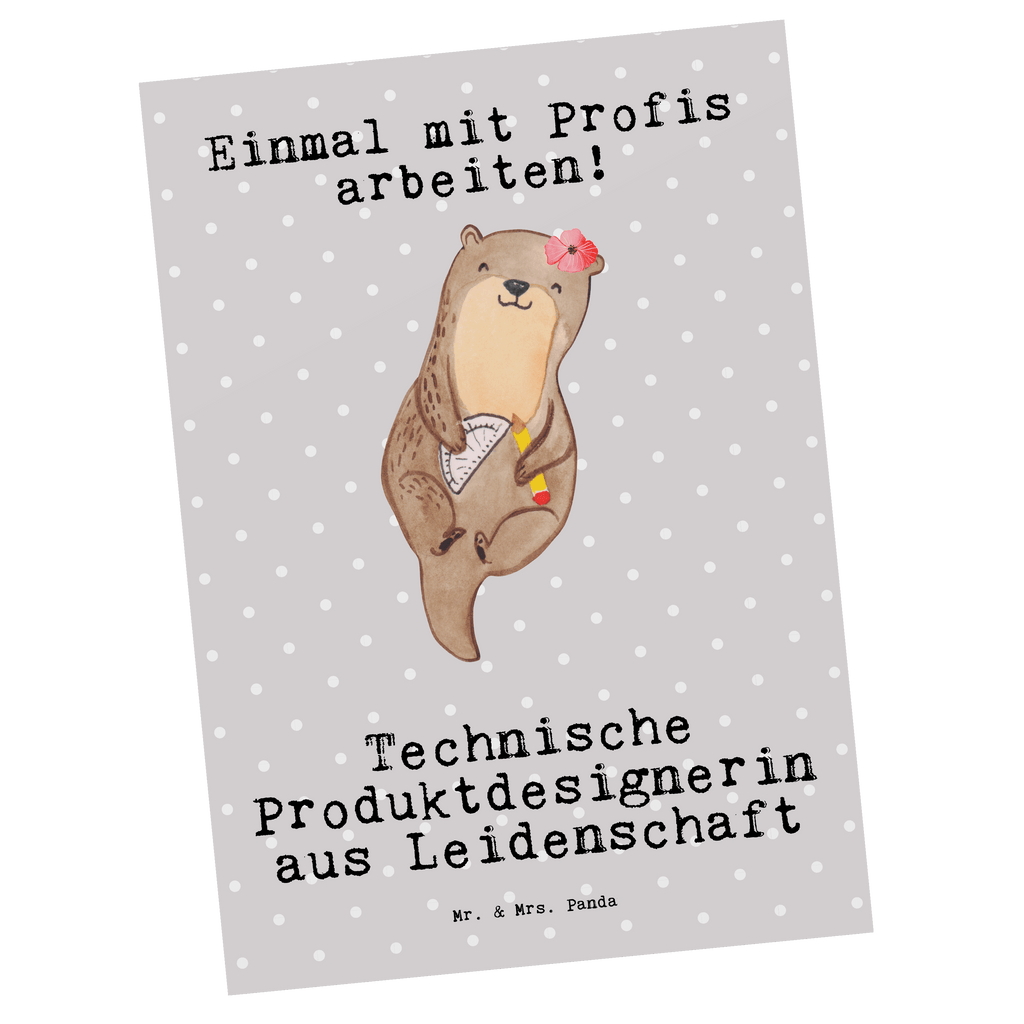 Postkarte Technische Produktdesignerin aus Leidenschaft Geschenkkarte, Grußkarte, Karte, Einladung, Ansichtskarte, Geburtstagskarte, Einladungskarte, Beruf, Ausbildung, Jubiläum, Abschied, Rente, Kollege, Kollegin, Geschenk, Schenken, Arbeitskollege, Mitarbeiter, Firma, Danke, Dankeschön