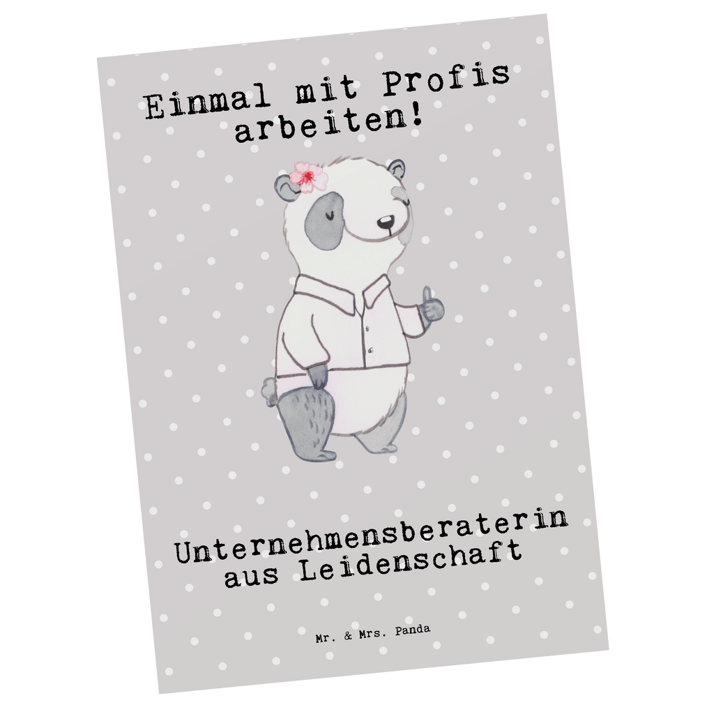 Postkarte Unternehmensberaterin aus Leidenschaft Geschenkkarte, Grußkarte, Karte, Einladung, Ansichtskarte, Geburtstagskarte, Einladungskarte, Dankeskarte, Beruf, Ausbildung, Jubiläum, Abschied, Rente, Kollege, Kollegin, Geschenk, Schenken, Arbeitskollege, Mitarbeiter, Firma, Danke, Dankeschön