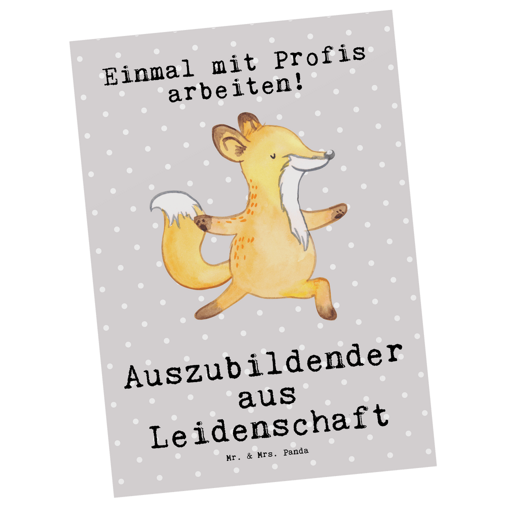 Postkarte Auszubildender aus Leidenschaft Geschenkkarte, Grußkarte, Karte, Einladung, Ansichtskarte, Geburtstagskarte, Einladungskarte, Dankeskarte, Beruf, Ausbildung, Jubiläum, Abschied, Rente, Kollege, Kollegin, Geschenk, Schenken, Arbeitskollege, Mitarbeiter, Firma, Danke, Dankeschön, Auszubildender, Azubi, Ausbildungsbeginn, Abschlussprüfung, Beginn der Ausbildung, Glücksbringer zur Ausbildung, Preis