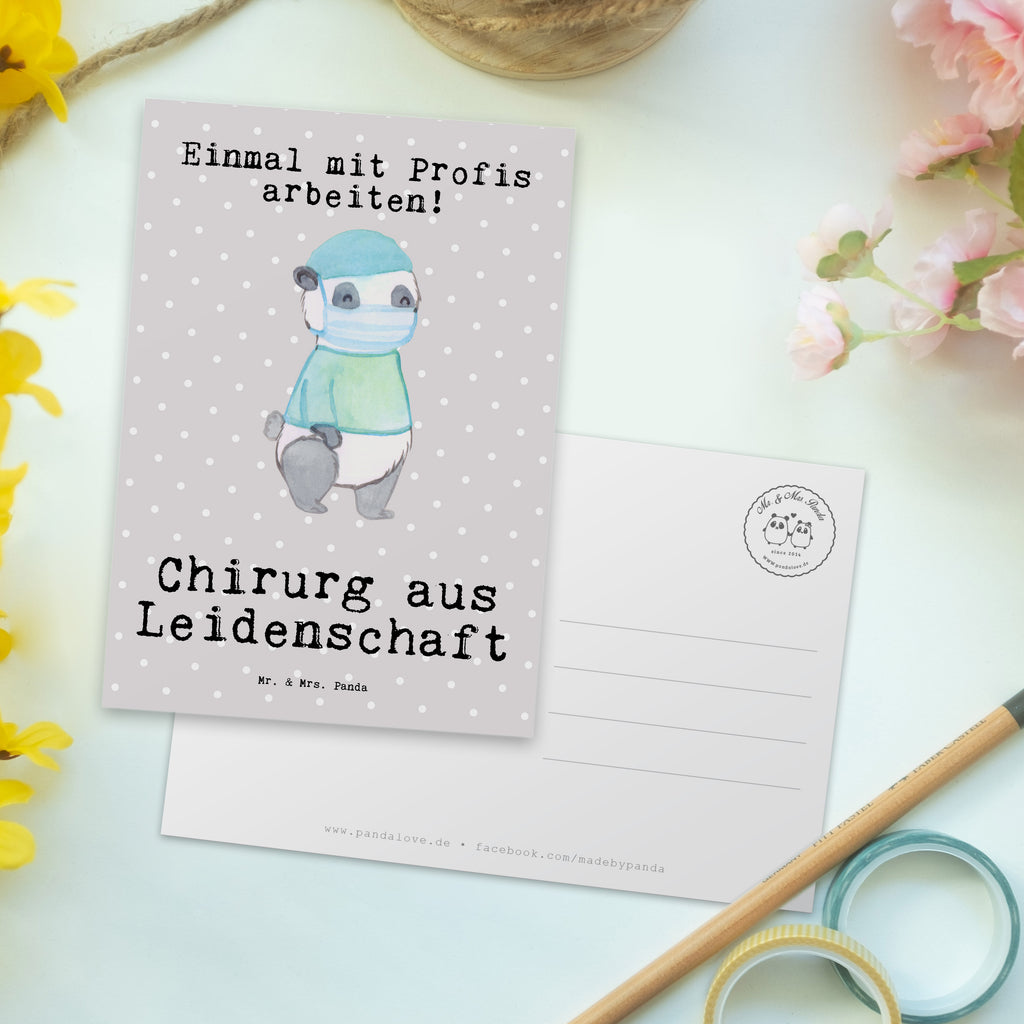 Postkarte Chirurg aus Leidenschaft Geschenkkarte, Grußkarte, Karte, Einladung, Ansichtskarte, Geburtstagskarte, Einladungskarte, Dankeskarte, Beruf, Ausbildung, Jubiläum, Abschied, Rente, Kollege, Kollegin, Geschenk, Schenken, Arbeitskollege, Mitarbeiter, Firma, Danke, Dankeschön, Chirurg, Unfallchirurg, Notfallchirurg, Krankenhaus, Arzt, Mediziner