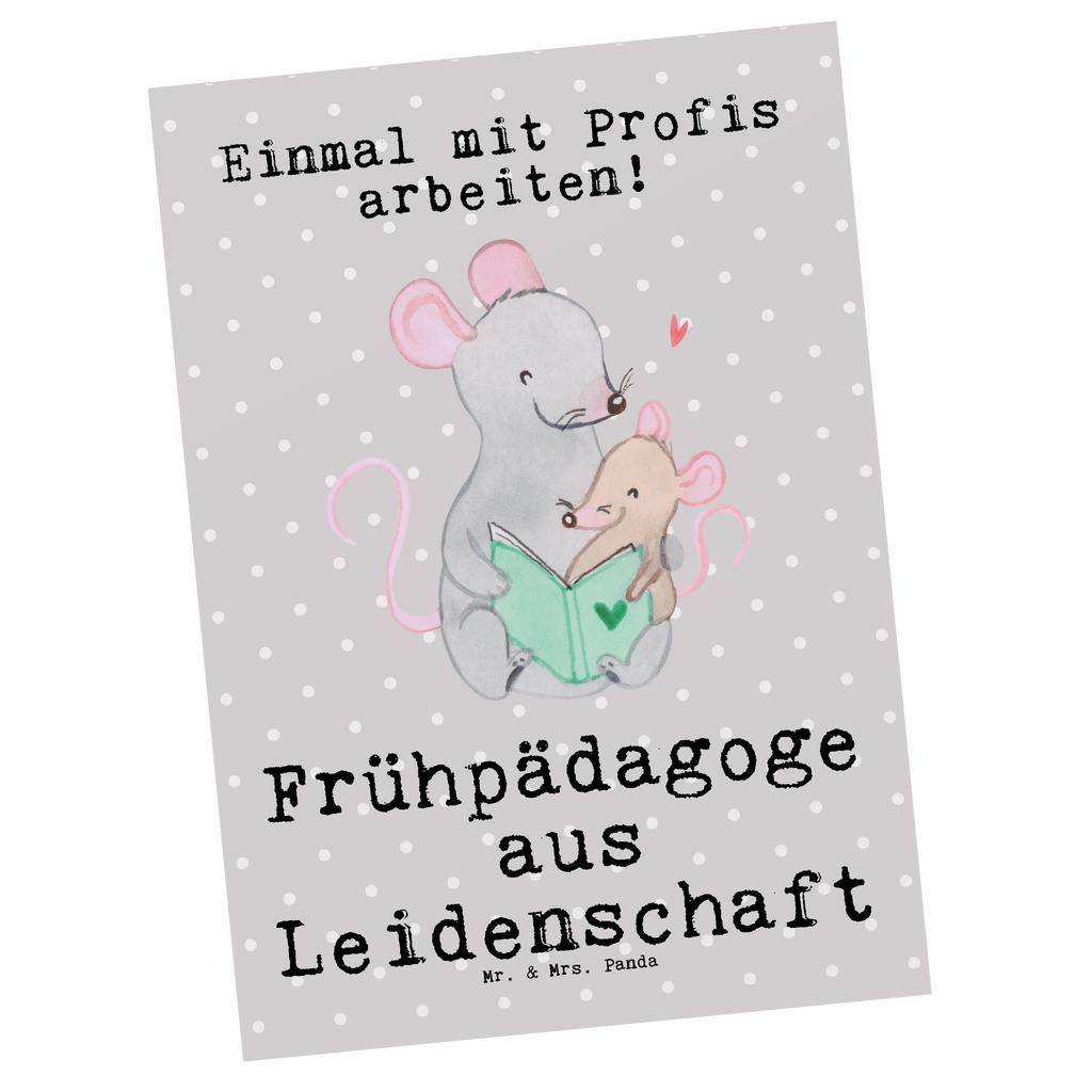 Postkarte Frühpädagoge aus Leidenschaft Geschenkkarte, Grußkarte, Karte, Einladung, Ansichtskarte, Geburtstagskarte, Einladungskarte, Dankeskarte, Beruf, Ausbildung, Jubiläum, Abschied, Rente, Kollege, Kollegin, Geschenk, Schenken, Arbeitskollege, Mitarbeiter, Firma, Danke, Dankeschön, Frühpädagoge, Frühpädagogik, Studium