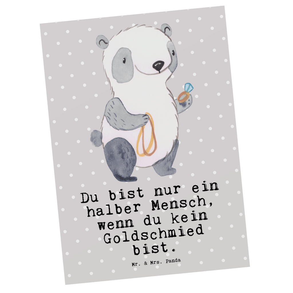 Postkarte Goldschmied mit Herz Geschenkkarte, Grußkarte, Karte, Einladung, Ansichtskarte, Geburtstagskarte, Einladungskarte, Dankeskarte, Beruf, Ausbildung, Jubiläum, Abschied, Rente, Kollege, Kollegin, Geschenk, Schenken, Arbeitskollege, Mitarbeiter, Firma, Danke, Dankeschön, Juwelier, Goldschmied, Schmied, Schmuckwarenhändler, Schmuckgeschäft, Eröffnung