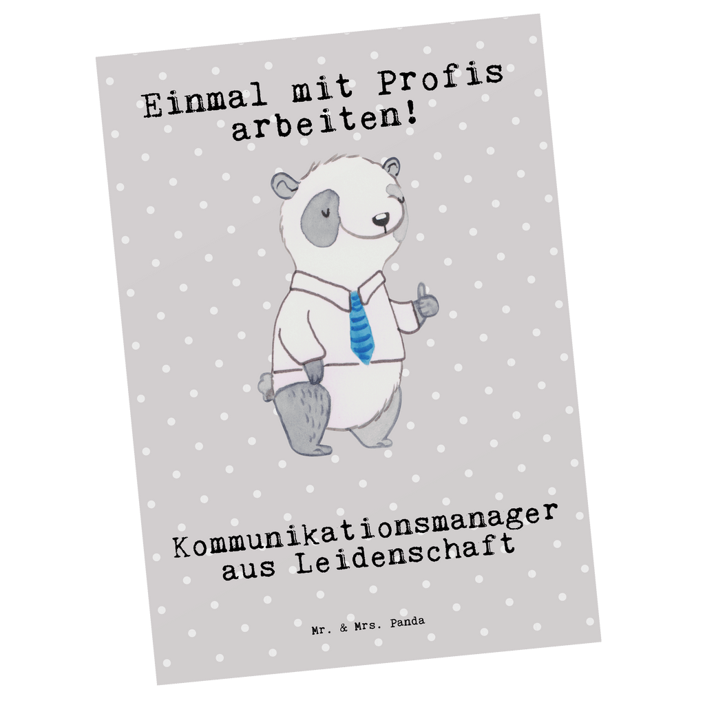 Postkarte Kommunikationsmanager aus Leidenschaft Geschenkkarte, Grußkarte, Karte, Einladung, Ansichtskarte, Geburtstagskarte, Einladungskarte, Dankeskarte, Beruf, Ausbildung, Jubiläum, Abschied, Rente, Kollege, Kollegin, Geschenk, Schenken, Arbeitskollege, Mitarbeiter, Firma, Danke, Dankeschön, Kommunikationsmanager, Studium, interkulturelle kommunikation, communications manager