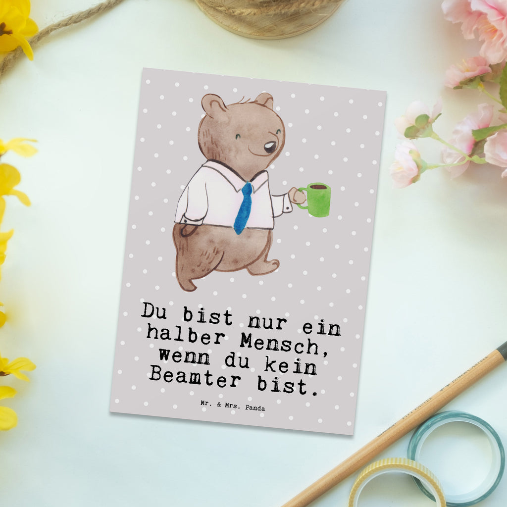 Postkarte Beamter mit Herz Geschenkkarte, Grußkarte, Karte, Einladung, Ansichtskarte, Geburtstagskarte, Einladungskarte, Dankeskarte, Beruf, Ausbildung, Jubiläum, Abschied, Rente, Kollege, Kollegin, Geschenk, Schenken, Arbeitskollege, Mitarbeiter, Firma, Danke, Dankeschön, Beamter, Verbeamtung, Beamtentum, öffentlicher Dienst, Studium, Amt