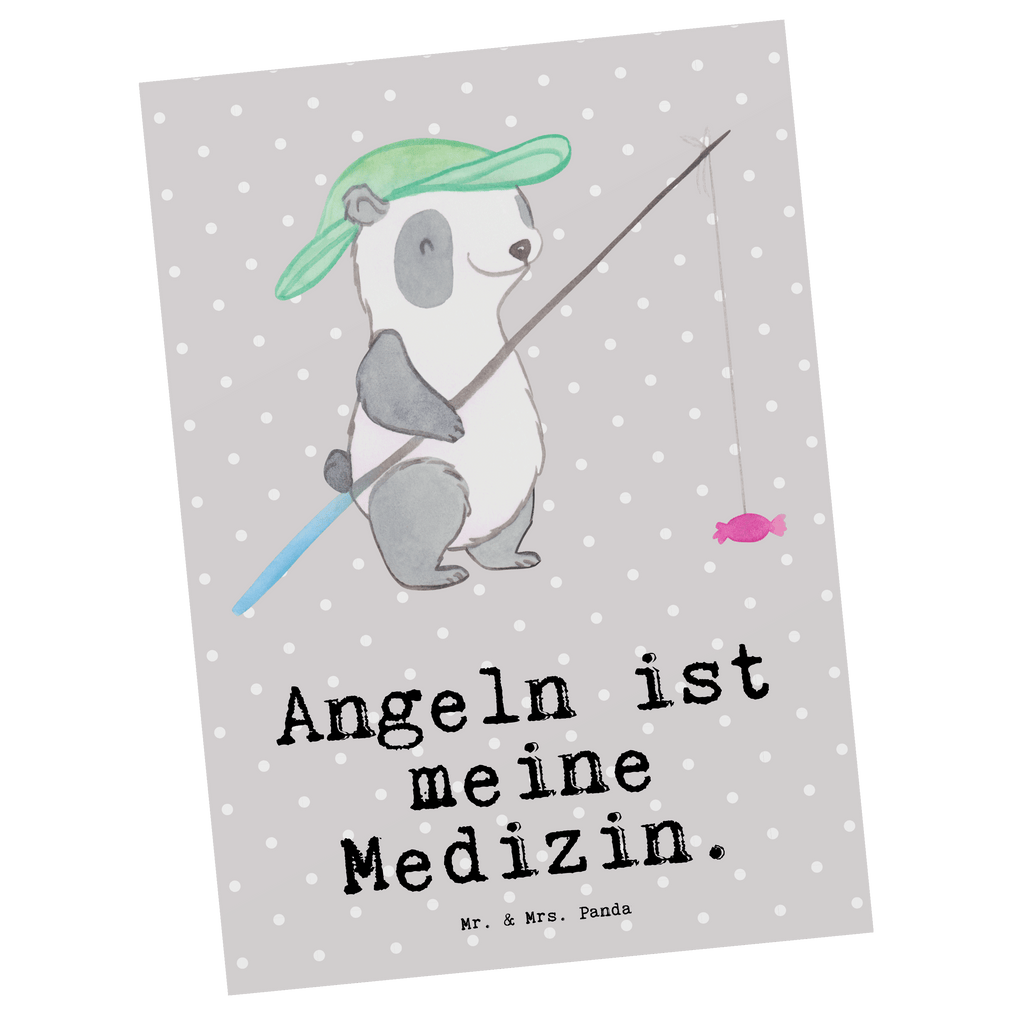 Postkarte Panda Angeln Medizin Geschenkkarte, Grußkarte, Karte, Einladung, Ansichtskarte, Geburtstagskarte, Einladungskarte, Dankeskarte, Geschenk, Sport, Sportart, Hobby, Schenken, Danke, Dankeschön, Auszeichnung, Gewinn, Sportler, angeln, Angelsport, Angelverein, Angler, angeln gehen, Hobbyangler