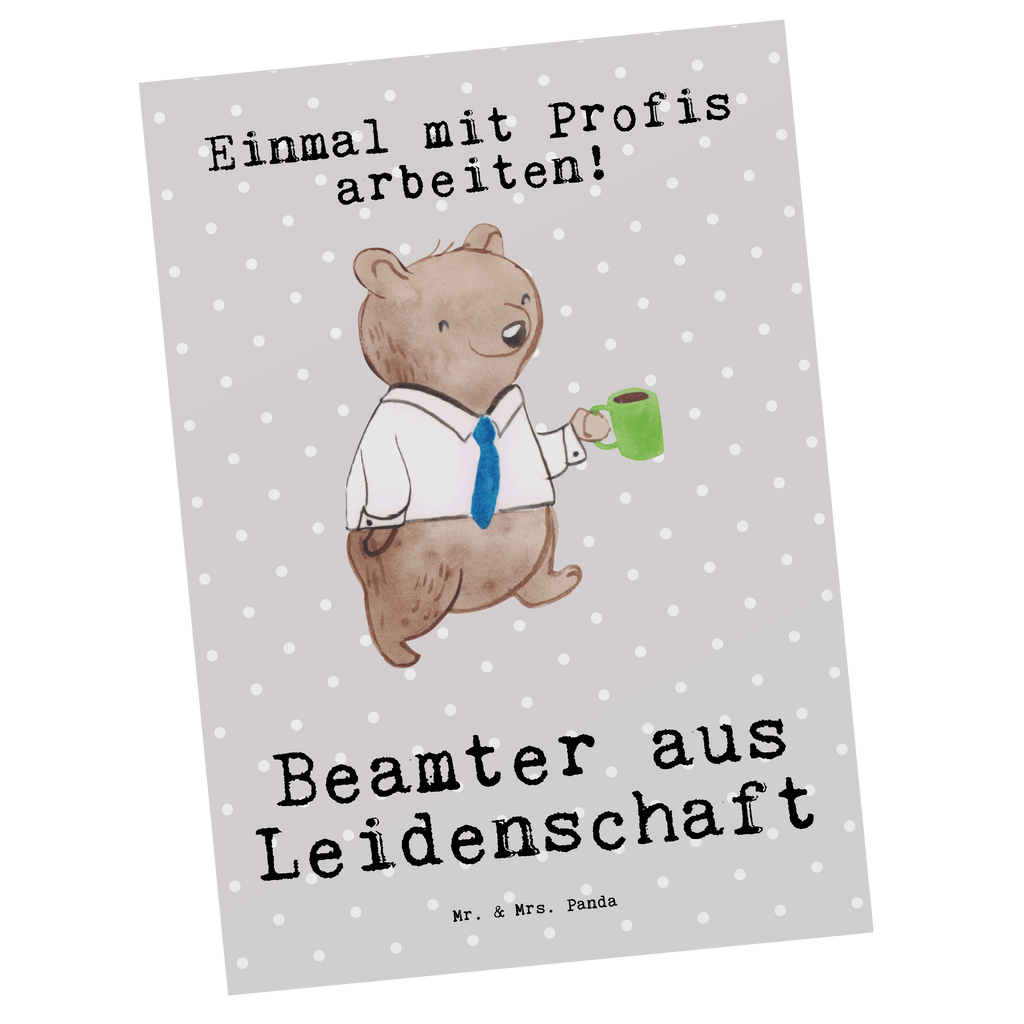 Postkarte Beamter aus Leidenschaft Geschenkkarte, Grußkarte, Karte, Einladung, Ansichtskarte, Geburtstagskarte, Einladungskarte, Beruf, Ausbildung, Jubiläum, Abschied, Rente, Kollege, Kollegin, Geschenk, Schenken, Arbeitskollege, Mitarbeiter, Firma, Danke, Dankeschön, Beamter, Verbeamtung, Beamtentum, öffentlicher Dienst, Studium, Amt