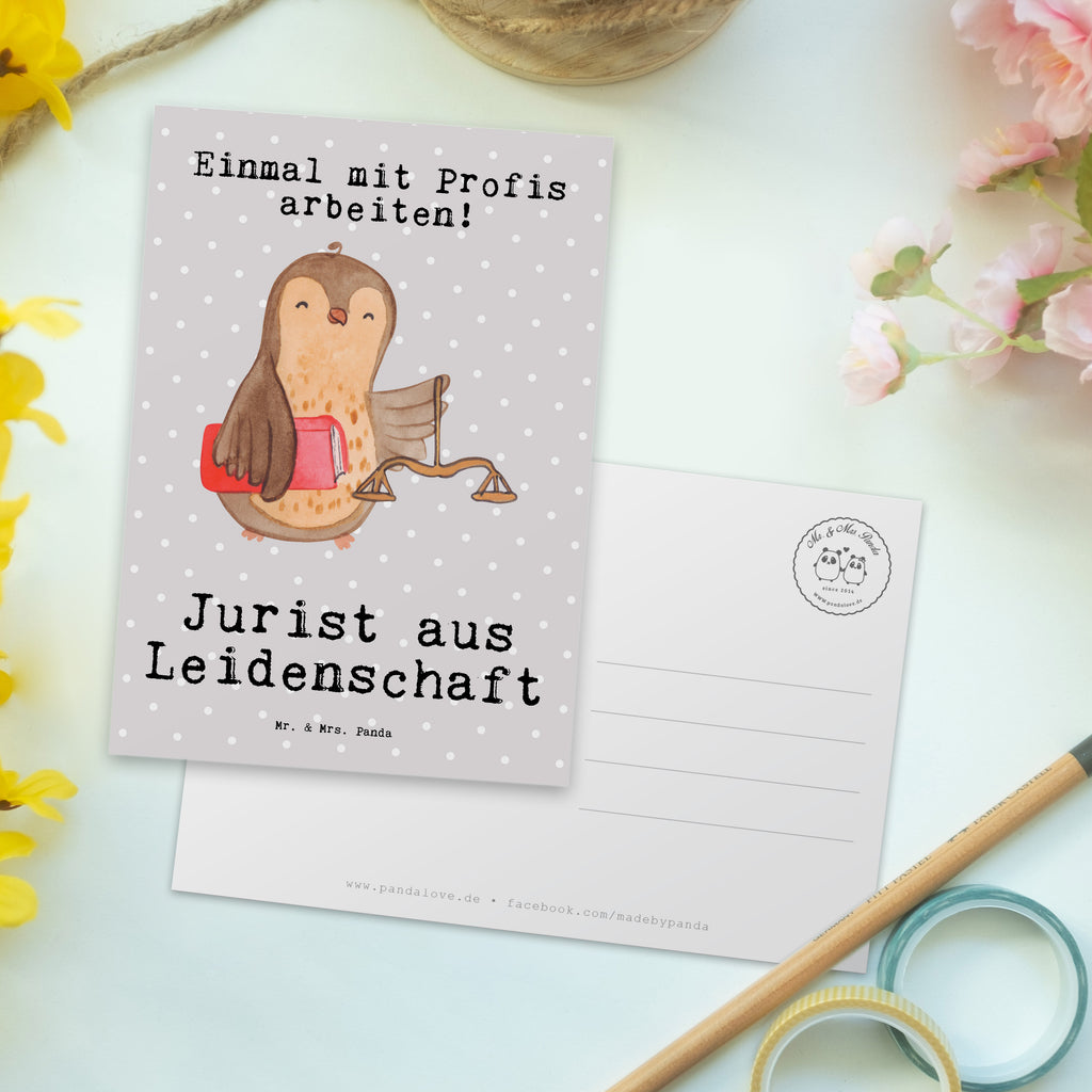 Postkarte Jurist aus Leidenschaft Geschenkkarte, Grußkarte, Karte, Einladung, Ansichtskarte, Geburtstagskarte, Einladungskarte, Dankeskarte, Beruf, Ausbildung, Jubiläum, Abschied, Rente, Kollege, Kollegin, Geschenk, Schenken, Arbeitskollege, Mitarbeiter, Firma, Danke, Dankeschön, Jurist, Anwalt, Jura Studium, Master of laws, Staatsexamen, Jurastudent, Anwaltskanzlei