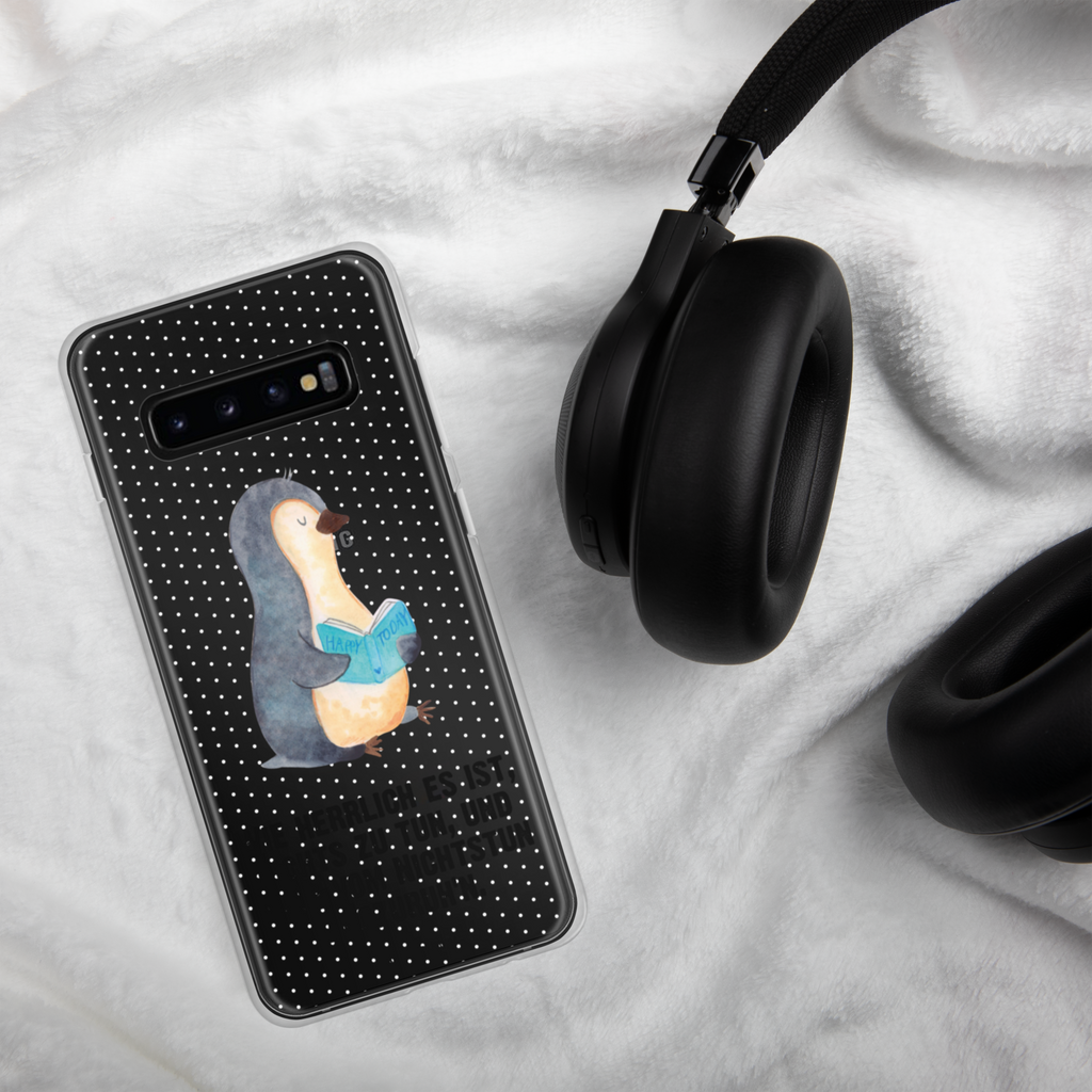 Handyhülle Pinguin Buch Handyhülle, Handycover, Transparente Handyhülle, Flexible Handyhülle, Handyschutz, Transparent, Durchsichtig, Schutzhülle für Handy, Stilvolle Handyhülle, Robuste Handyhülle, Schutz vor Kratzern, Schützende Handyhülle, Pinguin, Pinguine, Buch, Lesen, Bücherwurm, Nichtstun, Faulenzen, Ferien, Urlaub, Freizeit