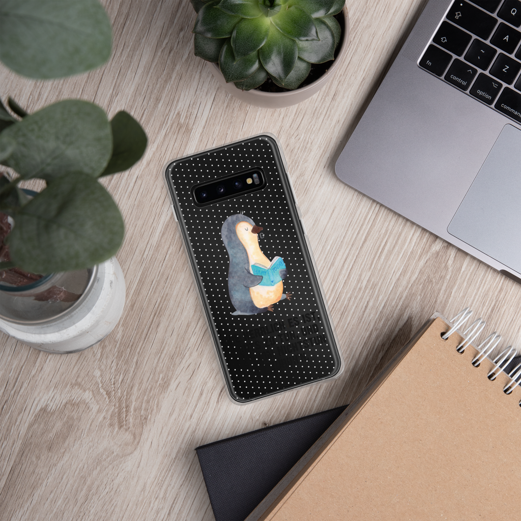 Handyhülle Pinguin Buch Handyhülle, Handycover, Transparente Handyhülle, Flexible Handyhülle, Handyschutz, Transparent, Durchsichtig, Schutzhülle für Handy, Stilvolle Handyhülle, Robuste Handyhülle, Schutz vor Kratzern, Schützende Handyhülle, Pinguin, Pinguine, Buch, Lesen, Bücherwurm, Nichtstun, Faulenzen, Ferien, Urlaub, Freizeit