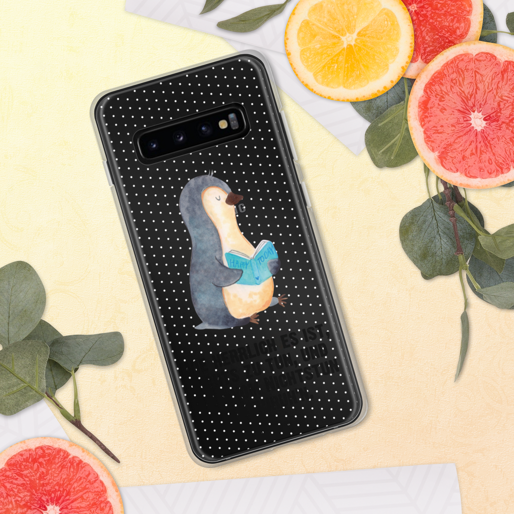 Handyhülle Pinguin Buch Handyhülle, Handycover, Transparente Handyhülle, Flexible Handyhülle, Handyschutz, Transparent, Durchsichtig, Schutzhülle für Handy, Stilvolle Handyhülle, Robuste Handyhülle, Schutz vor Kratzern, Schützende Handyhülle, Pinguin, Pinguine, Buch, Lesen, Bücherwurm, Nichtstun, Faulenzen, Ferien, Urlaub, Freizeit