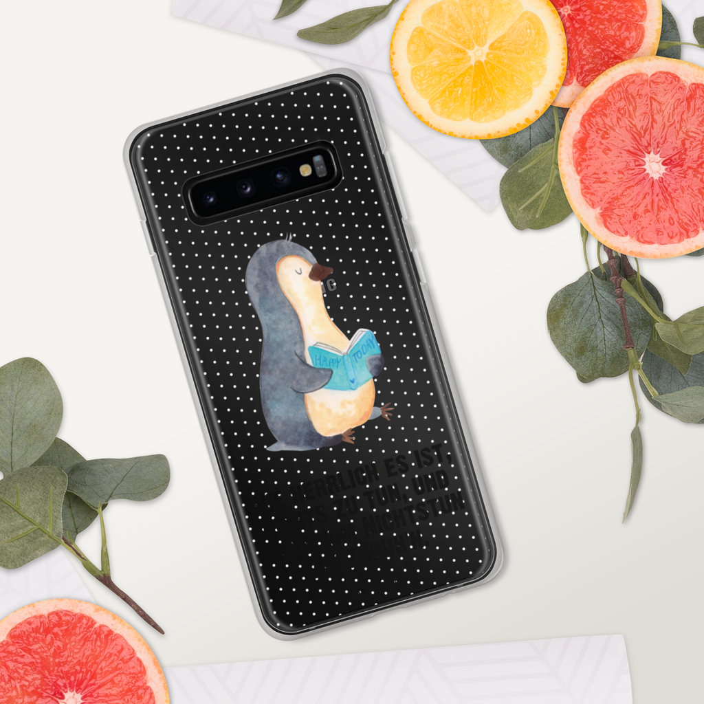 Handyhülle Pinguin Buch Handyhülle, Handycover, Transparente Handyhülle, Flexible Handyhülle, Handyschutz, Transparent, Durchsichtig, Schutzhülle für Handy, Stilvolle Handyhülle, Robuste Handyhülle, Schutz vor Kratzern, Schützende Handyhülle, Pinguin, Pinguine, Buch, Lesen, Bücherwurm, Nichtstun, Faulenzen, Ferien, Urlaub, Freizeit