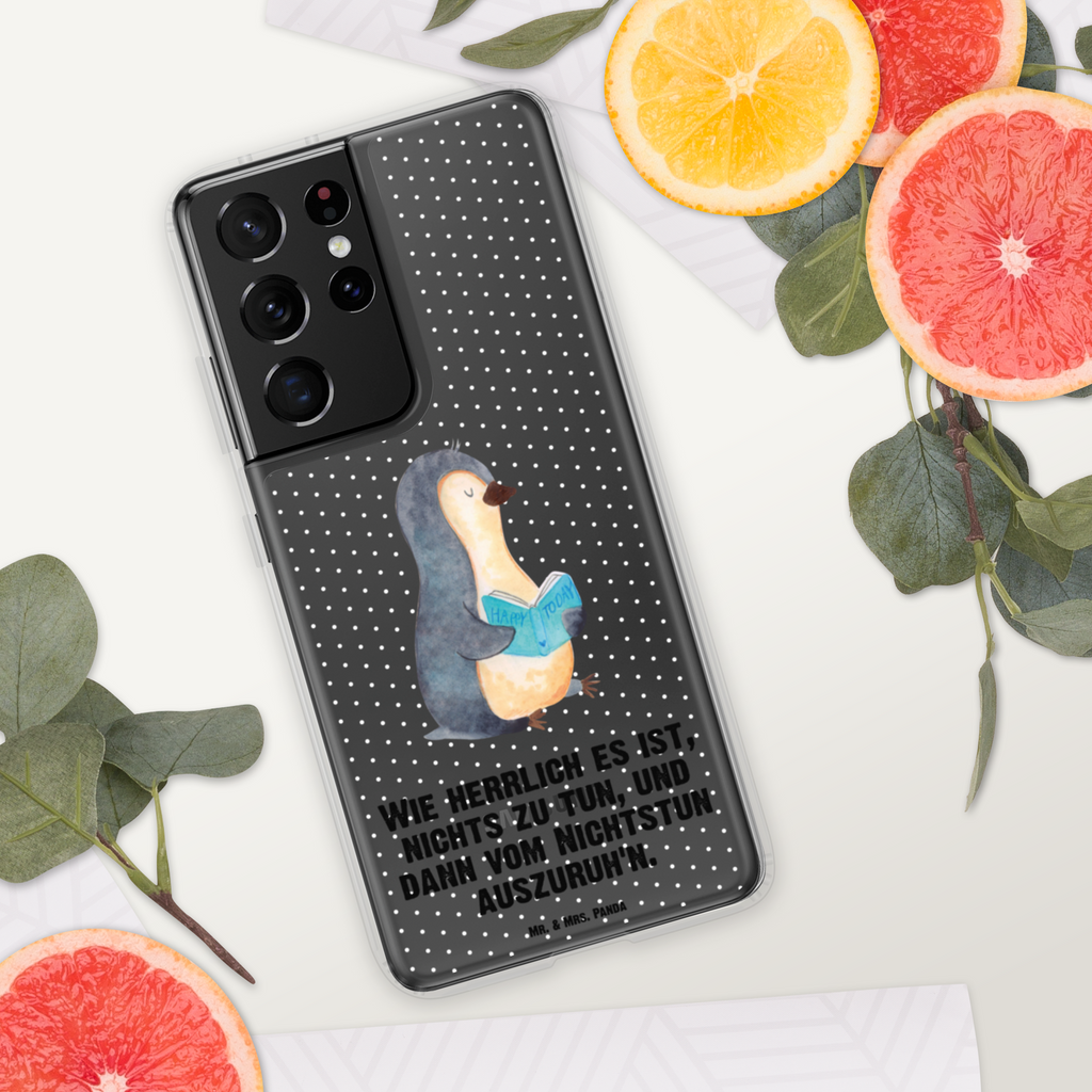 Handyhülle Pinguin Buch Handyhülle, Handycover, Transparente Handyhülle, Flexible Handyhülle, Handyschutz, Transparent, Durchsichtig, Schutzhülle für Handy, Stilvolle Handyhülle, Robuste Handyhülle, Schutz vor Kratzern, Schützende Handyhülle, Pinguin, Pinguine, Buch, Lesen, Bücherwurm, Nichtstun, Faulenzen, Ferien, Urlaub, Freizeit