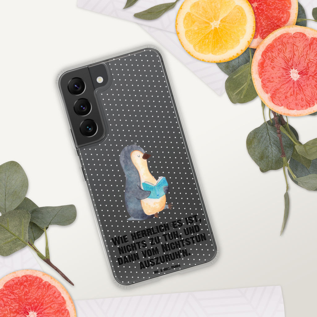 Handyhülle Pinguin Buch Handyhülle, Handycover, Transparente Handyhülle, Flexible Handyhülle, Handyschutz, Transparent, Durchsichtig, Schutzhülle für Handy, Stilvolle Handyhülle, Robuste Handyhülle, Schutz vor Kratzern, Schützende Handyhülle, Pinguin, Pinguine, Buch, Lesen, Bücherwurm, Nichtstun, Faulenzen, Ferien, Urlaub, Freizeit