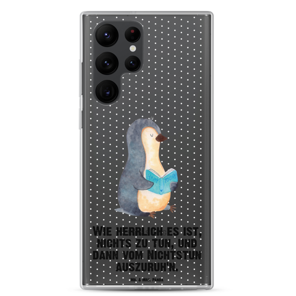 Handyhülle Pinguin Buch Handyhülle, Handycover, Transparente Handyhülle, Flexible Handyhülle, Handyschutz, Transparent, Durchsichtig, Schutzhülle für Handy, Stilvolle Handyhülle, Robuste Handyhülle, Schutz vor Kratzern, Schützende Handyhülle, Pinguin, Pinguine, Buch, Lesen, Bücherwurm, Nichtstun, Faulenzen, Ferien, Urlaub, Freizeit