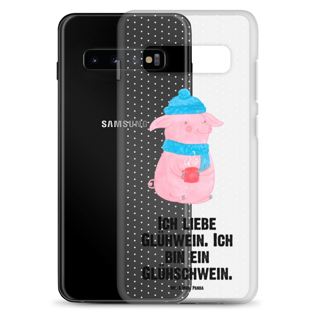 Handyhülle Glühschwein Glühschwein, Glühwein, Weihnachtsmarkt, Punsch Handyhülle, Handycover, Transparente Handyhülle, Flexible Handyhülle, Handyschutz, Transparent, Durchsichtig, Schutzhülle für Handy, Stilvolle Handyhülle, Robuste Handyhülle, Schutz vor Kratzern, Schützende Handyhülle  Winter, Weihnachten, Weihnachtsdeko, Nikolaus, Advent, Heiligabend, Wintermotiv