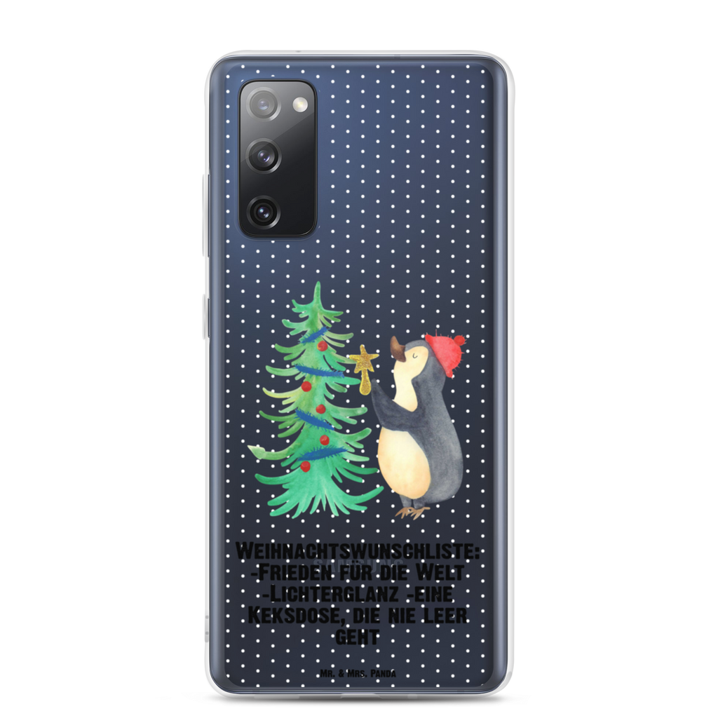 Handyhülle Pinguin Weihnachtsbaum Handyhülle, Handycover, Transparente Handyhülle, Flexible Handyhülle, Handyschutz, Transparent, Durchsichtig, Schutzhülle für Handy, Stilvolle Handyhülle, Robuste Handyhülle, Schutz vor Kratzern, Schützende Handyhülle, Winter, Weihnachten, Weihnachtsdeko, Nikolaus, Advent, Heiligabend, Wintermotiv, Pinguin