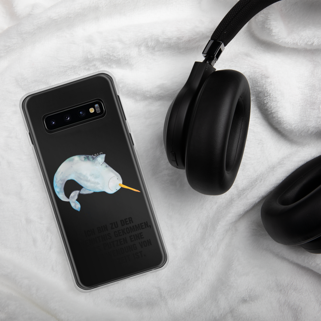 Handyhülle Narwal Handyhülle, Handycover, Transparente Handyhülle, Flexible Handyhülle, Handyschutz, Transparent, Durchsichtig, Schutzhülle für Handy, Stilvolle Handyhülle, Robuste Handyhülle, Schutz vor Kratzern, Schützende Handyhülle, Meerestiere, Meer, Urlaub, Narwal, Wal, Putzen, Hausfrau, Junggesellin, aufräumen, Kinderzimmer