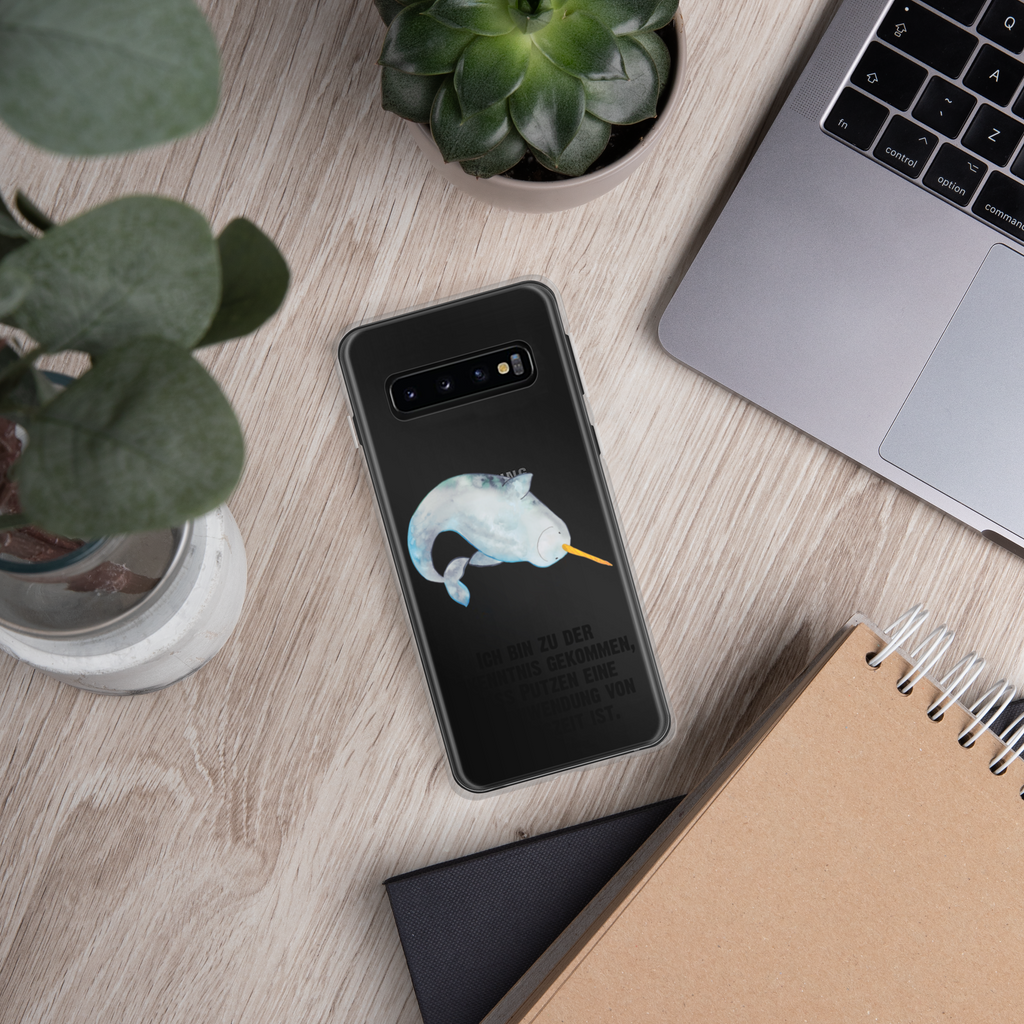 Handyhülle Narwal Handyhülle, Handycover, Transparente Handyhülle, Flexible Handyhülle, Handyschutz, Transparent, Durchsichtig, Schutzhülle für Handy, Stilvolle Handyhülle, Robuste Handyhülle, Schutz vor Kratzern, Schützende Handyhülle, Meerestiere, Meer, Urlaub, Narwal, Wal, Putzen, Hausfrau, Junggesellin, aufräumen, Kinderzimmer