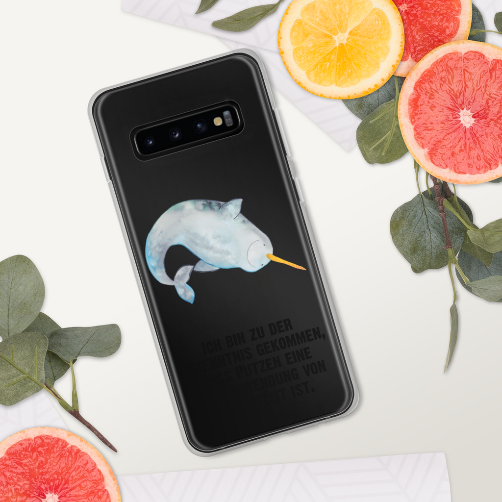 Handyhülle Narwal Handyhülle, Handycover, Transparente Handyhülle, Flexible Handyhülle, Handyschutz, Transparent, Durchsichtig, Schutzhülle für Handy, Stilvolle Handyhülle, Robuste Handyhülle, Schutz vor Kratzern, Schützende Handyhülle, Meerestiere, Meer, Urlaub, Narwal, Wal, Putzen, Hausfrau, Junggesellin, aufräumen, Kinderzimmer