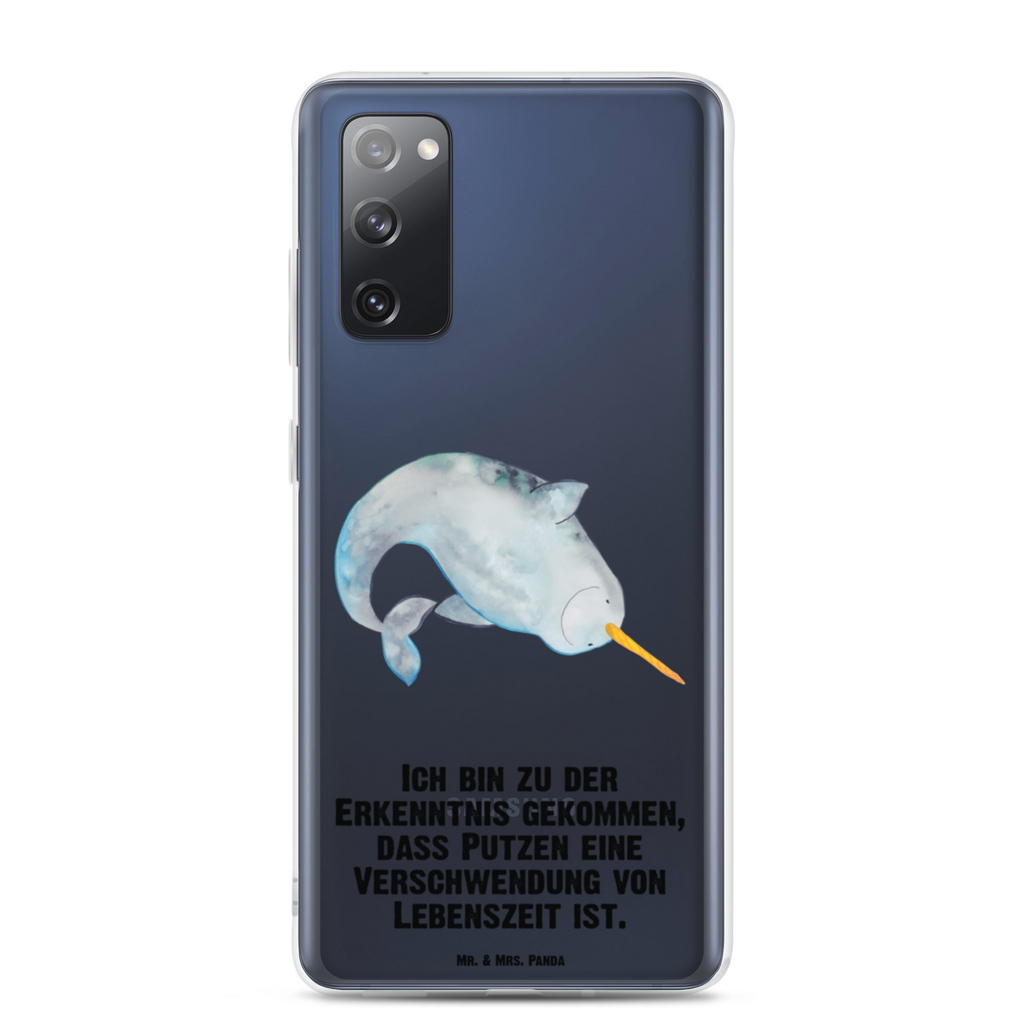 Handyhülle Narwal Handyhülle, Handycover, Transparente Handyhülle, Flexible Handyhülle, Handyschutz, Transparent, Durchsichtig, Schutzhülle für Handy, Stilvolle Handyhülle, Robuste Handyhülle, Schutz vor Kratzern, Schützende Handyhülle, Meerestiere, Meer, Urlaub, Narwal, Wal, Putzen, Hausfrau, Junggesellin, aufräumen, Kinderzimmer