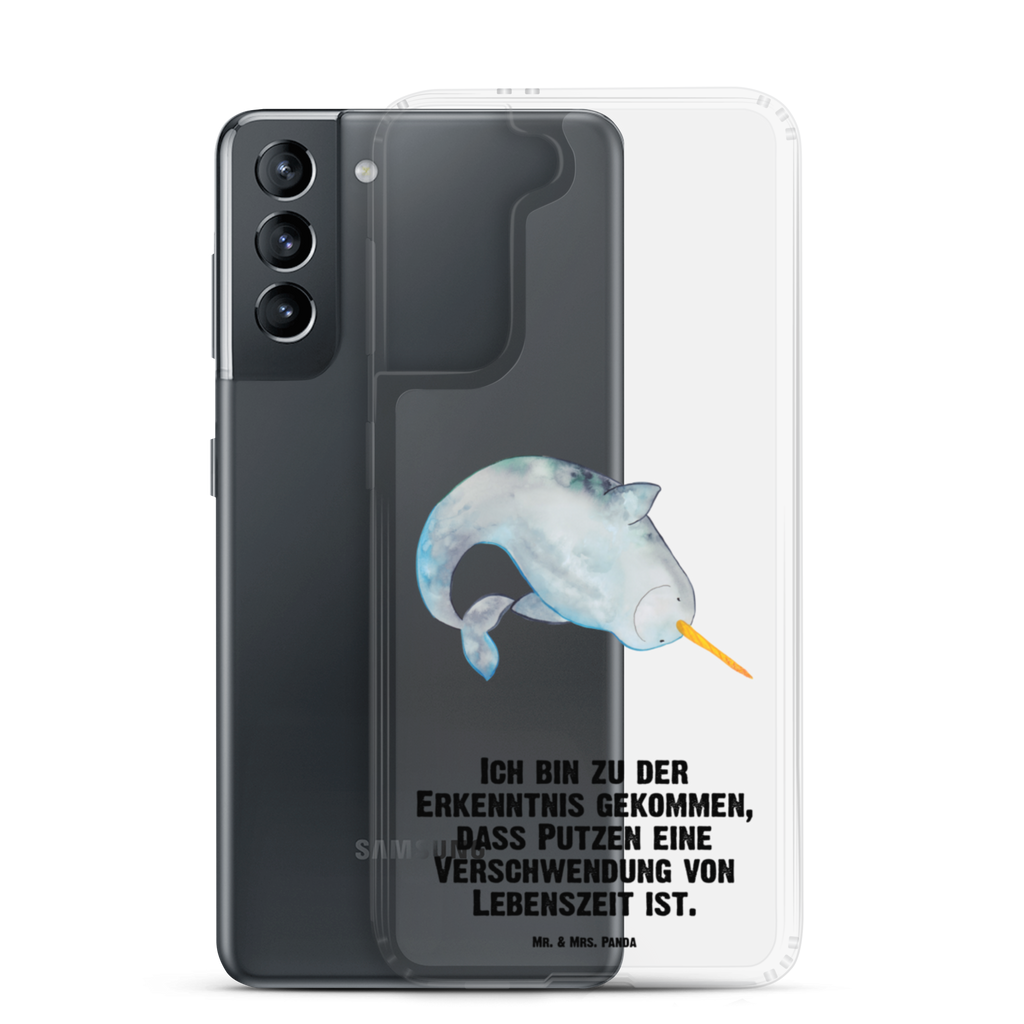 Handyhülle Narwal Handyhülle, Handycover, Transparente Handyhülle, Flexible Handyhülle, Handyschutz, Transparent, Durchsichtig, Schutzhülle für Handy, Stilvolle Handyhülle, Robuste Handyhülle, Schutz vor Kratzern, Schützende Handyhülle, Meerestiere, Meer, Urlaub, Narwal, Wal, Putzen, Hausfrau, Junggesellin, aufräumen, Kinderzimmer