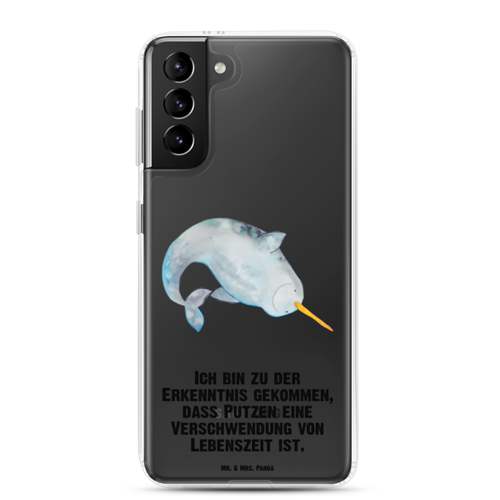 Handyhülle Narwal Handyhülle, Handycover, Transparente Handyhülle, Flexible Handyhülle, Handyschutz, Transparent, Durchsichtig, Schutzhülle für Handy, Stilvolle Handyhülle, Robuste Handyhülle, Schutz vor Kratzern, Schützende Handyhülle, Meerestiere, Meer, Urlaub, Narwal, Wal, Putzen, Hausfrau, Junggesellin, aufräumen, Kinderzimmer