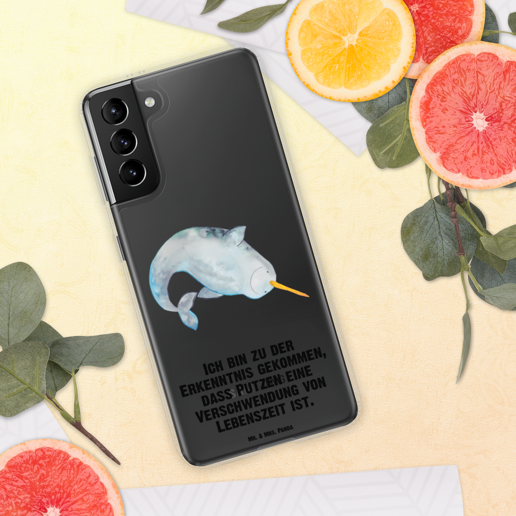 Handyhülle Narwal Handyhülle, Handycover, Transparente Handyhülle, Flexible Handyhülle, Handyschutz, Transparent, Durchsichtig, Schutzhülle für Handy, Stilvolle Handyhülle, Robuste Handyhülle, Schutz vor Kratzern, Schützende Handyhülle, Meerestiere, Meer, Urlaub, Narwal, Wal, Putzen, Hausfrau, Junggesellin, aufräumen, Kinderzimmer