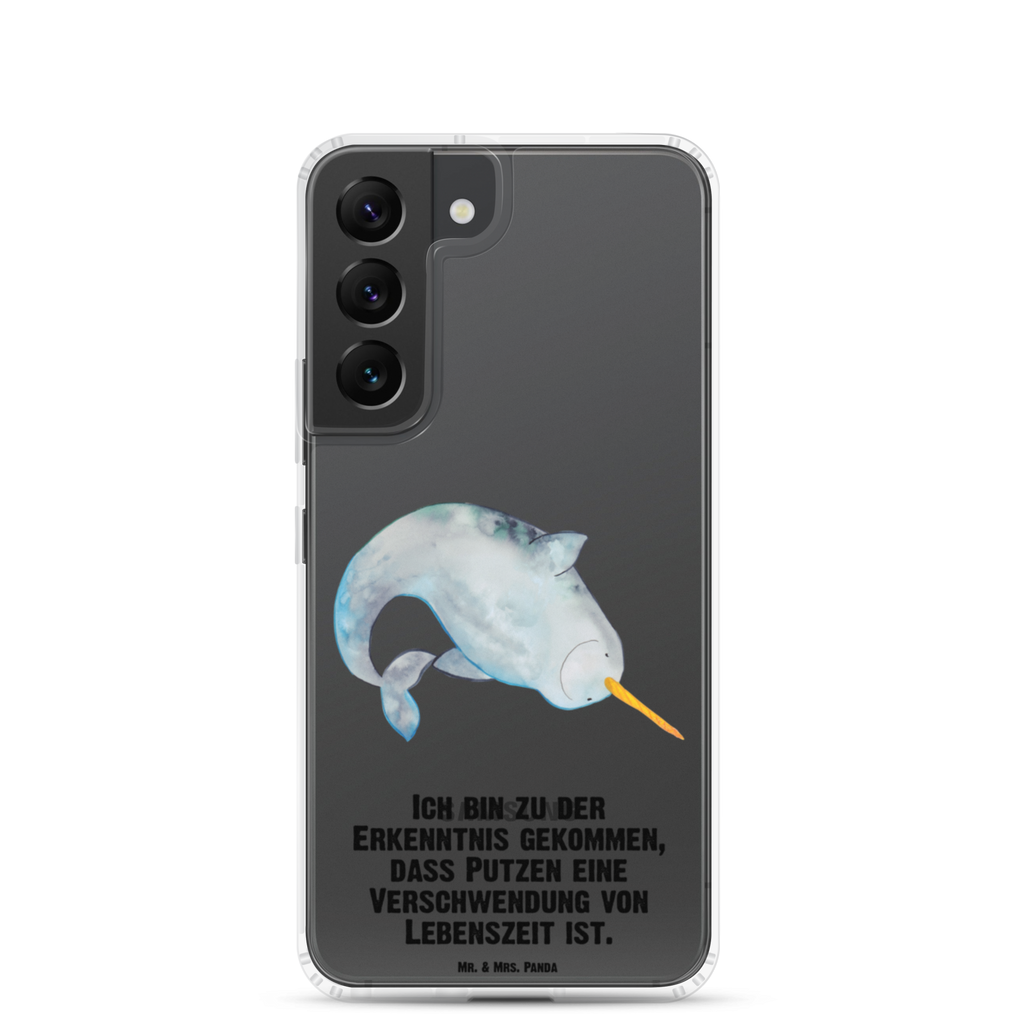 Handyhülle Narwal Handyhülle, Handycover, Transparente Handyhülle, Flexible Handyhülle, Handyschutz, Transparent, Durchsichtig, Schutzhülle für Handy, Stilvolle Handyhülle, Robuste Handyhülle, Schutz vor Kratzern, Schützende Handyhülle, Meerestiere, Meer, Urlaub, Narwal, Wal, Putzen, Hausfrau, Junggesellin, aufräumen, Kinderzimmer