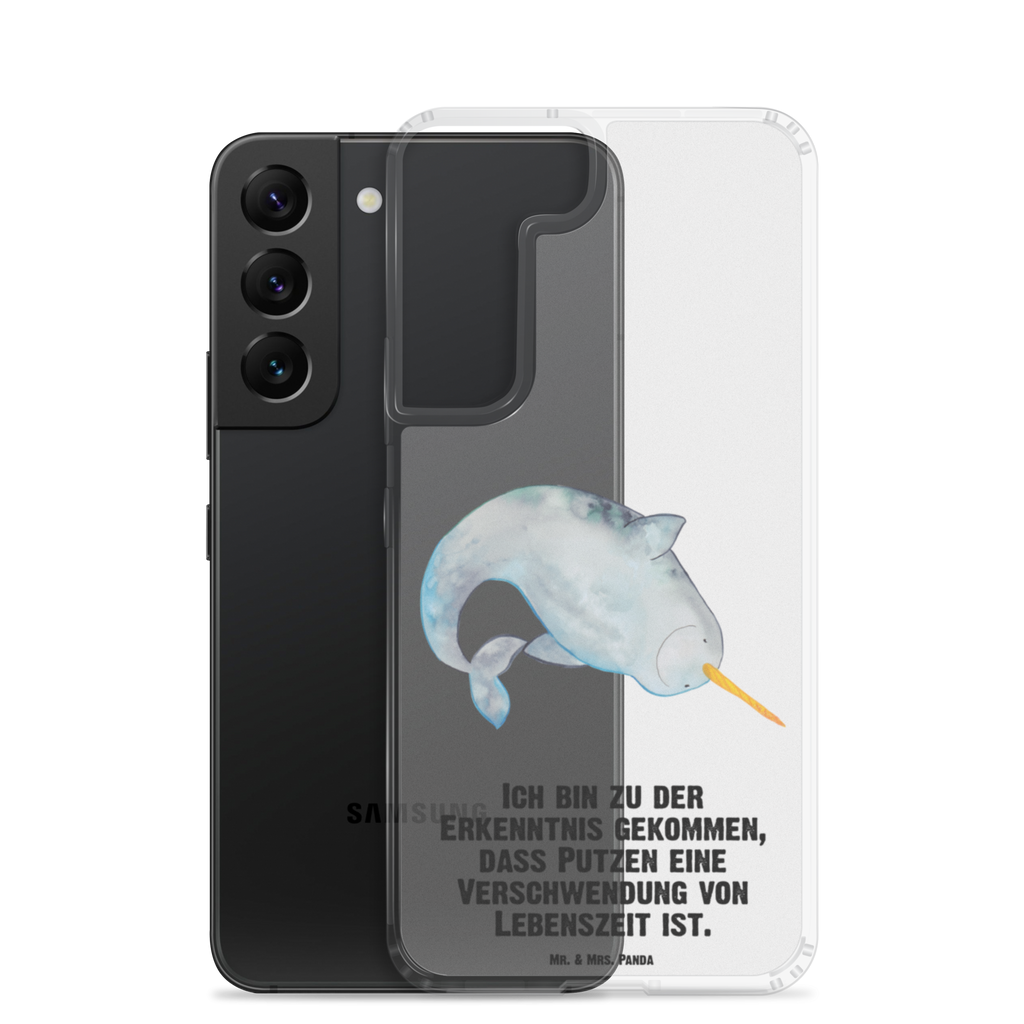 Handyhülle Narwal Handyhülle, Handycover, Transparente Handyhülle, Flexible Handyhülle, Handyschutz, Transparent, Durchsichtig, Schutzhülle für Handy, Stilvolle Handyhülle, Robuste Handyhülle, Schutz vor Kratzern, Schützende Handyhülle, Meerestiere, Meer, Urlaub, Narwal, Wal, Putzen, Hausfrau, Junggesellin, aufräumen, Kinderzimmer