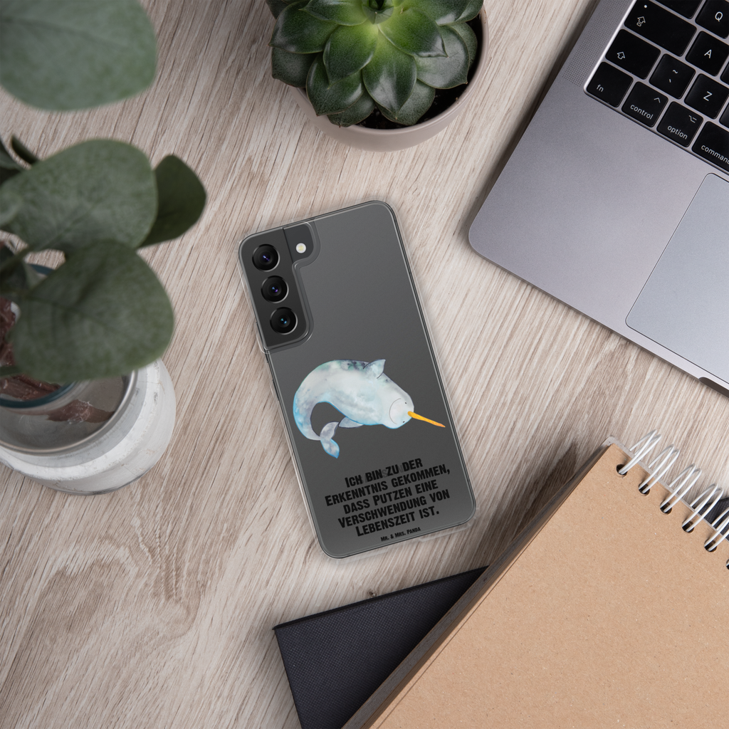 Handyhülle Narwal Handyhülle, Handycover, Transparente Handyhülle, Flexible Handyhülle, Handyschutz, Transparent, Durchsichtig, Schutzhülle für Handy, Stilvolle Handyhülle, Robuste Handyhülle, Schutz vor Kratzern, Schützende Handyhülle, Meerestiere, Meer, Urlaub, Narwal, Wal, Putzen, Hausfrau, Junggesellin, aufräumen, Kinderzimmer
