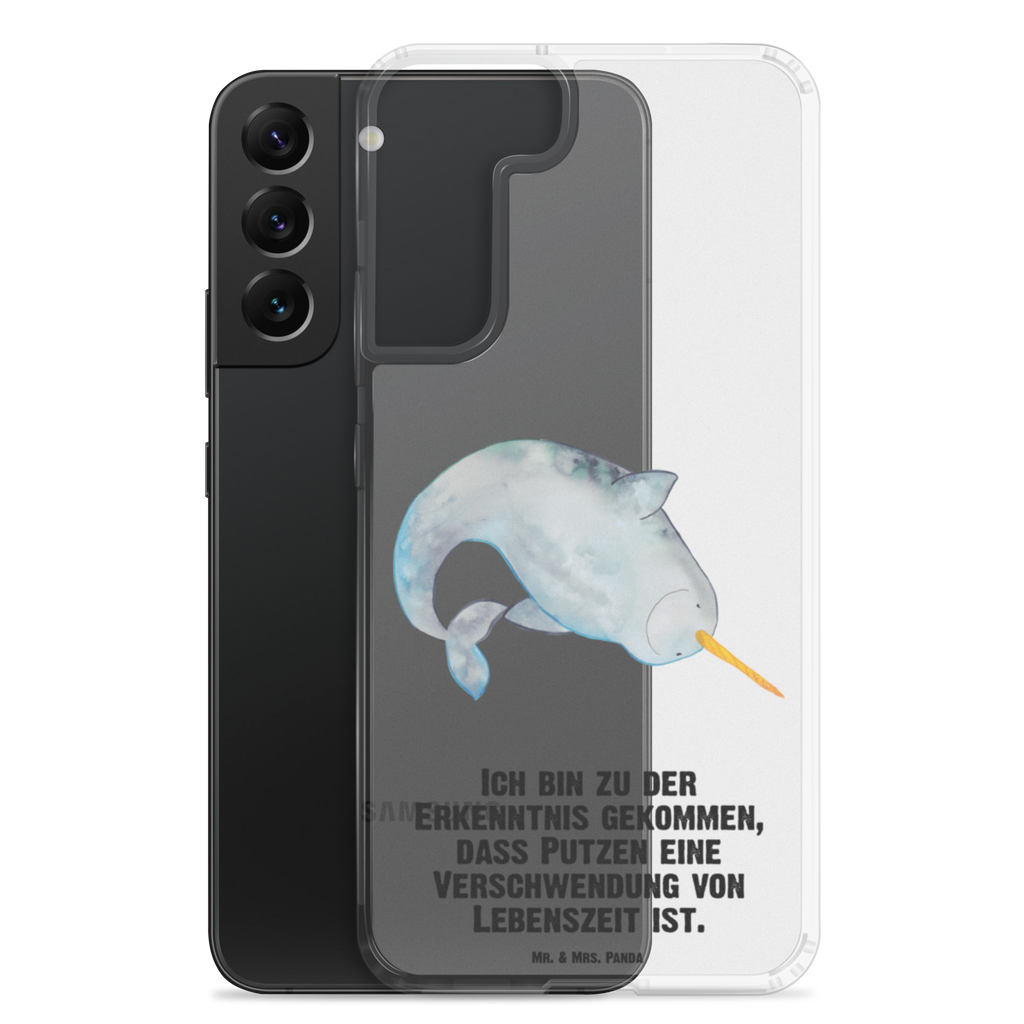 Handyhülle Narwal Handyhülle, Handycover, Transparente Handyhülle, Flexible Handyhülle, Handyschutz, Transparent, Durchsichtig, Schutzhülle für Handy, Stilvolle Handyhülle, Robuste Handyhülle, Schutz vor Kratzern, Schützende Handyhülle, Meerestiere, Meer, Urlaub, Narwal, Wal, Putzen, Hausfrau, Junggesellin, aufräumen, Kinderzimmer