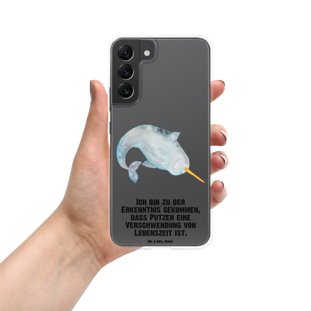 Handyhülle Narwal Handyhülle, Handycover, Transparente Handyhülle, Flexible Handyhülle, Handyschutz, Transparent, Durchsichtig, Schutzhülle für Handy, Stilvolle Handyhülle, Robuste Handyhülle, Schutz vor Kratzern, Schützende Handyhülle, Meerestiere, Meer, Urlaub, Narwal, Wal, Putzen, Hausfrau, Junggesellin, aufräumen, Kinderzimmer