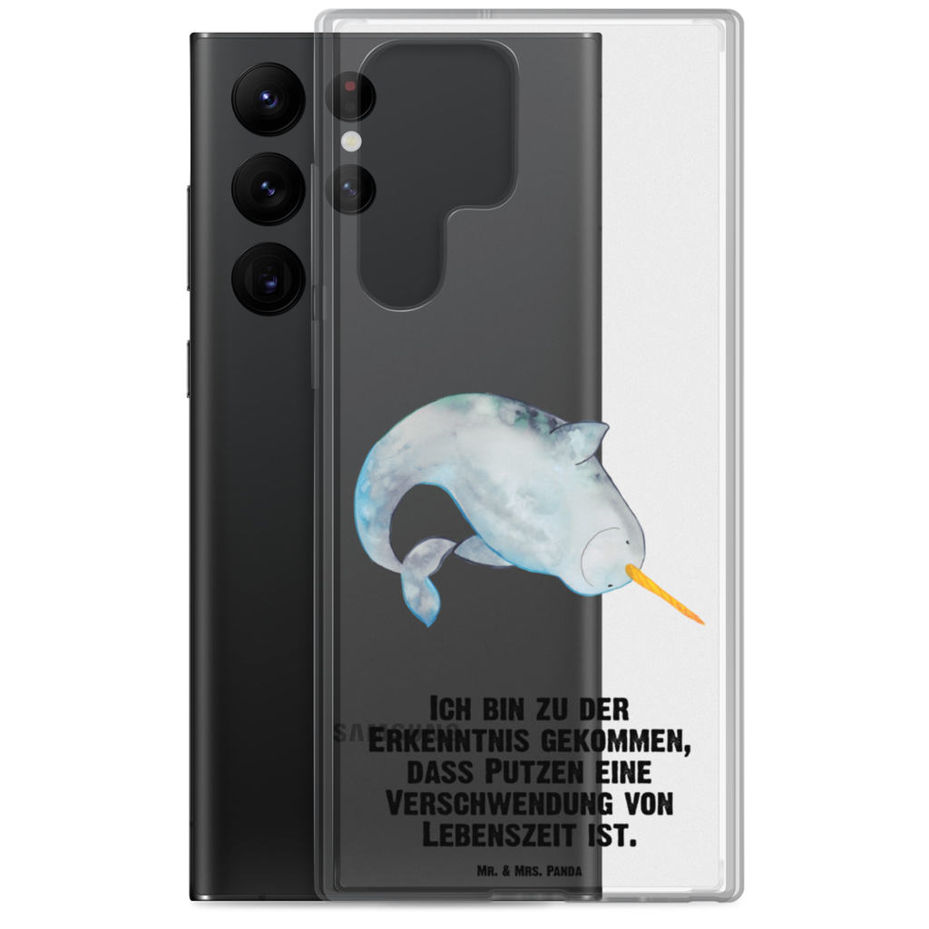 Handyhülle Narwal Handyhülle, Handycover, Transparente Handyhülle, Flexible Handyhülle, Handyschutz, Transparent, Durchsichtig, Schutzhülle für Handy, Stilvolle Handyhülle, Robuste Handyhülle, Schutz vor Kratzern, Schützende Handyhülle, Meerestiere, Meer, Urlaub, Narwal, Wal, Putzen, Hausfrau, Junggesellin, aufräumen, Kinderzimmer