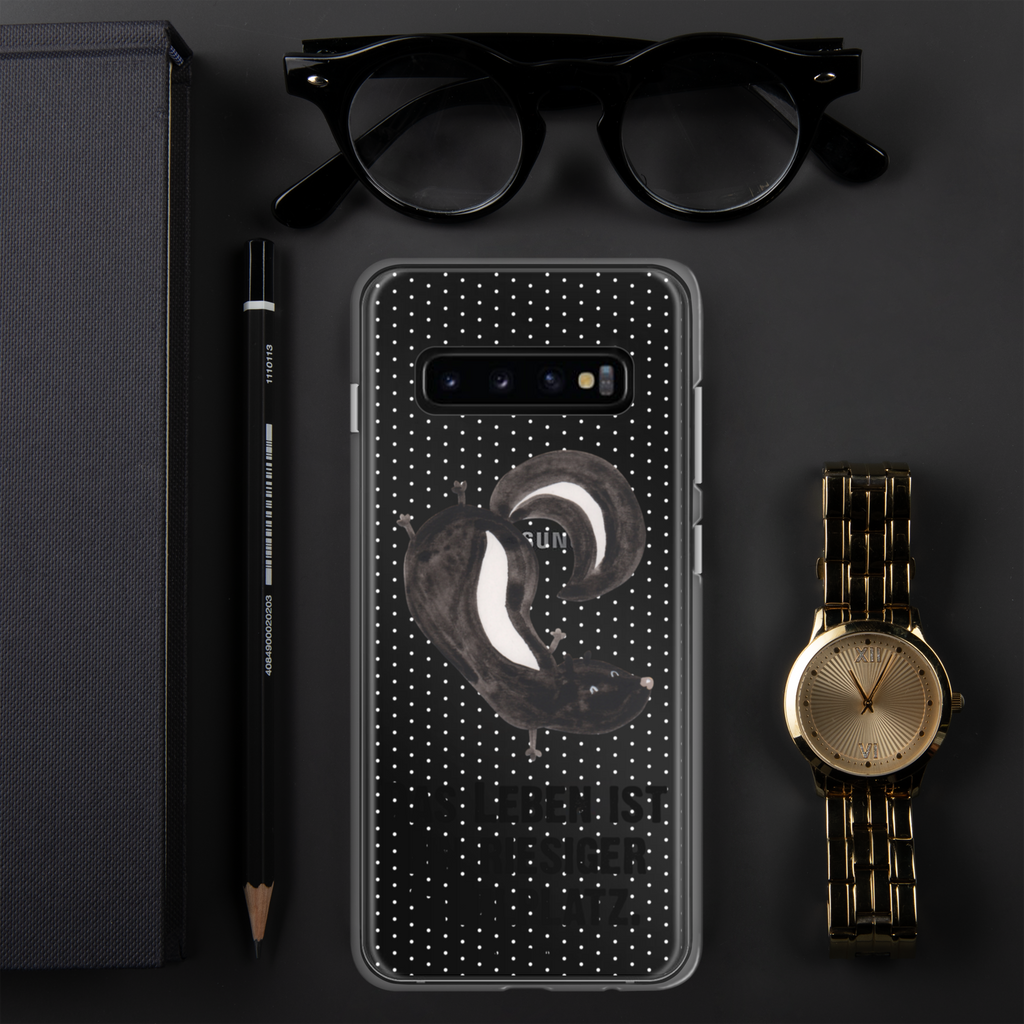 Handyhülle Stinktier Handstand Handyhülle, Handycover, Transparente Handyhülle, Flexible Handyhülle, Handyschutz, Transparent, Durchsichtig, Schutzhülle für Handy, Stilvolle Handyhülle, Robuste Handyhülle, Schutz vor Kratzern, Schützende Handyhülle, Stinktier, Skunk, Wildtier, Raubtier, Stinker, Stinki, Spielplatz, verpielt, Kind