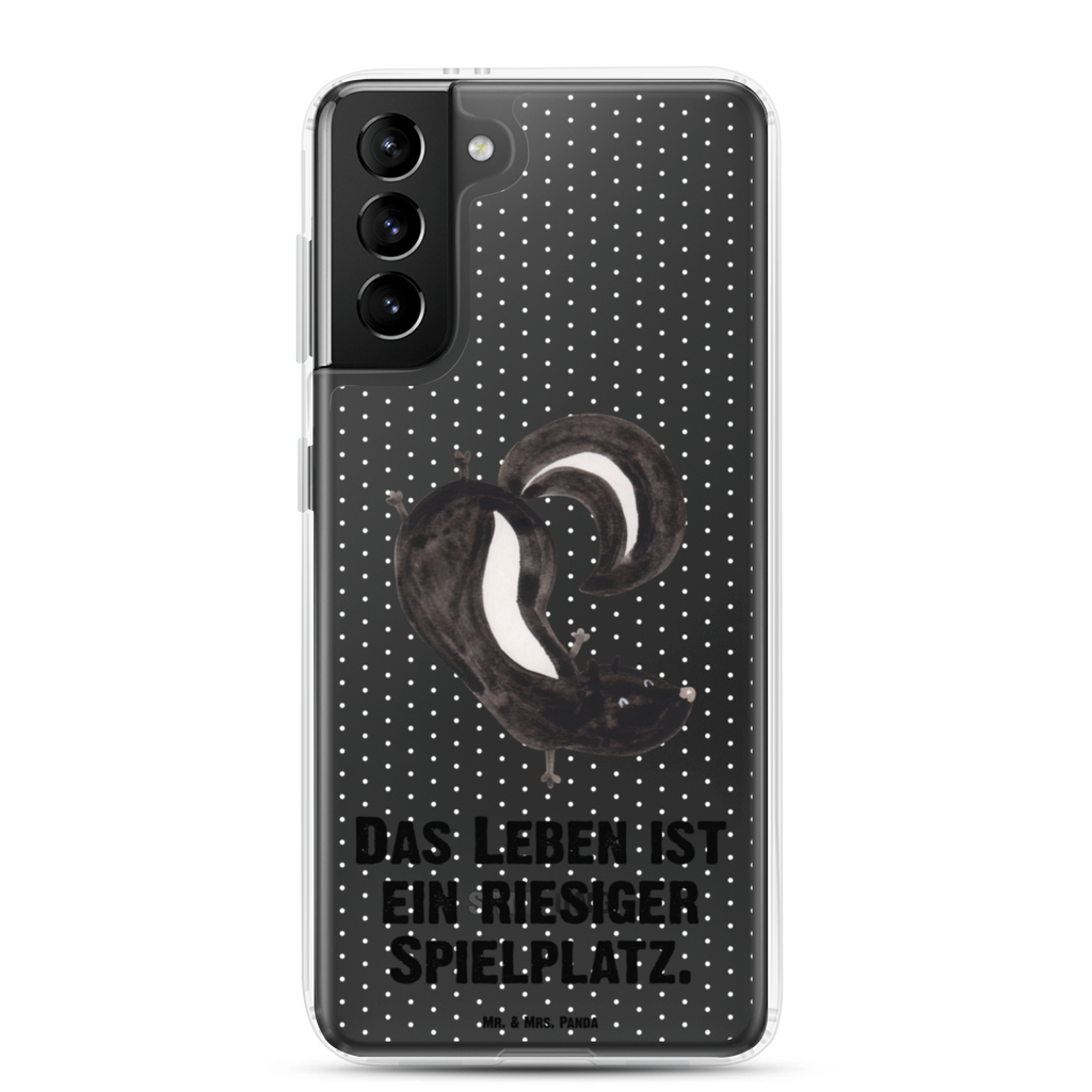 Handyhülle Stinktier Handstand Handyhülle, Handycover, Transparente Handyhülle, Flexible Handyhülle, Handyschutz, Transparent, Durchsichtig, Schutzhülle für Handy, Stilvolle Handyhülle, Robuste Handyhülle, Schutz vor Kratzern, Schützende Handyhülle, Stinktier, Skunk, Wildtier, Raubtier, Stinker, Stinki, Spielplatz, verpielt, Kind