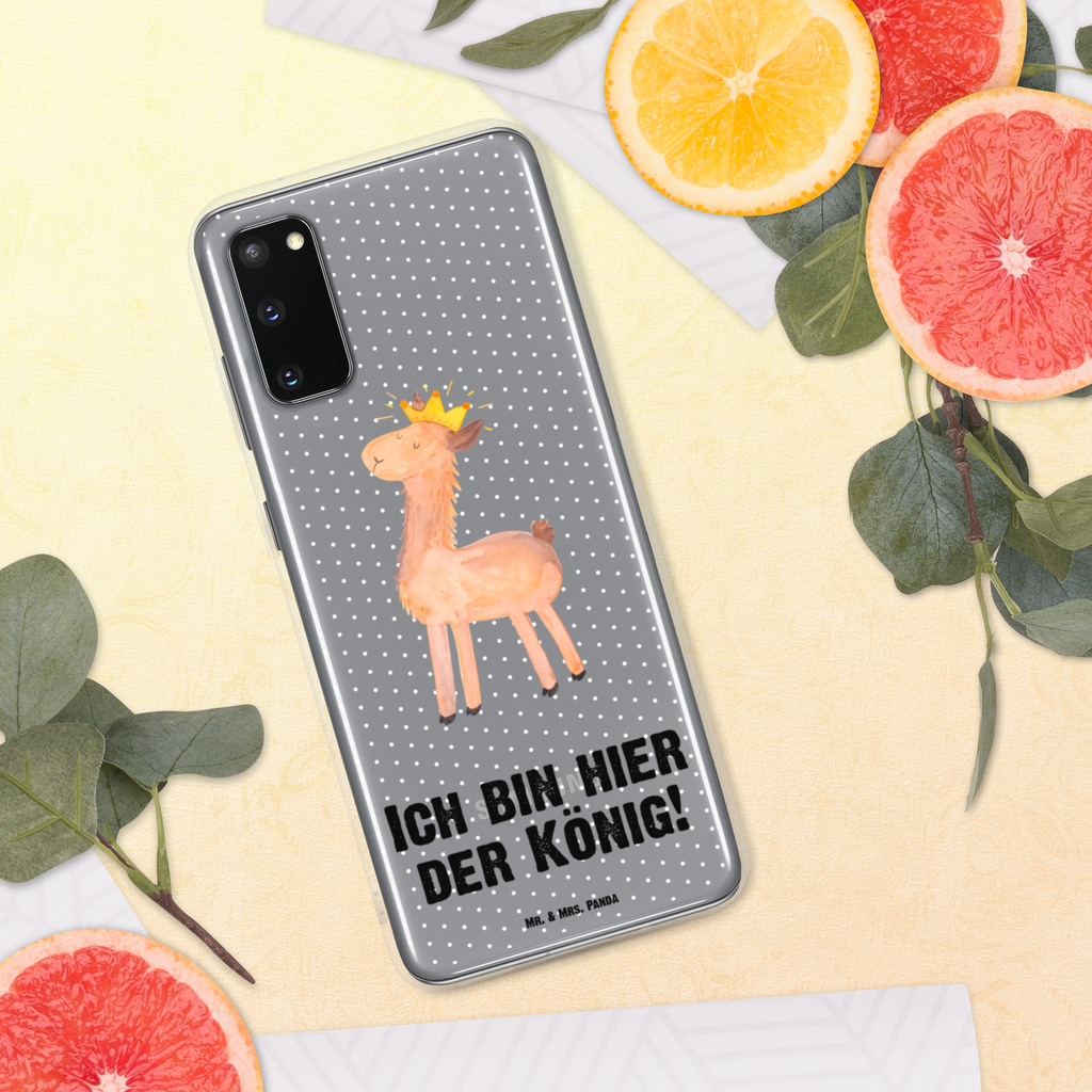 Handyhülle Lama König Handyhülle, Handycover, Transparente Handyhülle, Flexible Handyhülle, Handyschutz, Transparent, Durchsichtig, Schutzhülle für Handy, Stilvolle Handyhülle, Robuste Handyhülle, Schutz vor Kratzern, Schützende Handyhülle, Lama, Alpaka, Lamas, König, Königin, Freundin, Mama, Papa, Büro Kollege, Kollegin, Chef, Vorgesetzter, Abi, Abitur