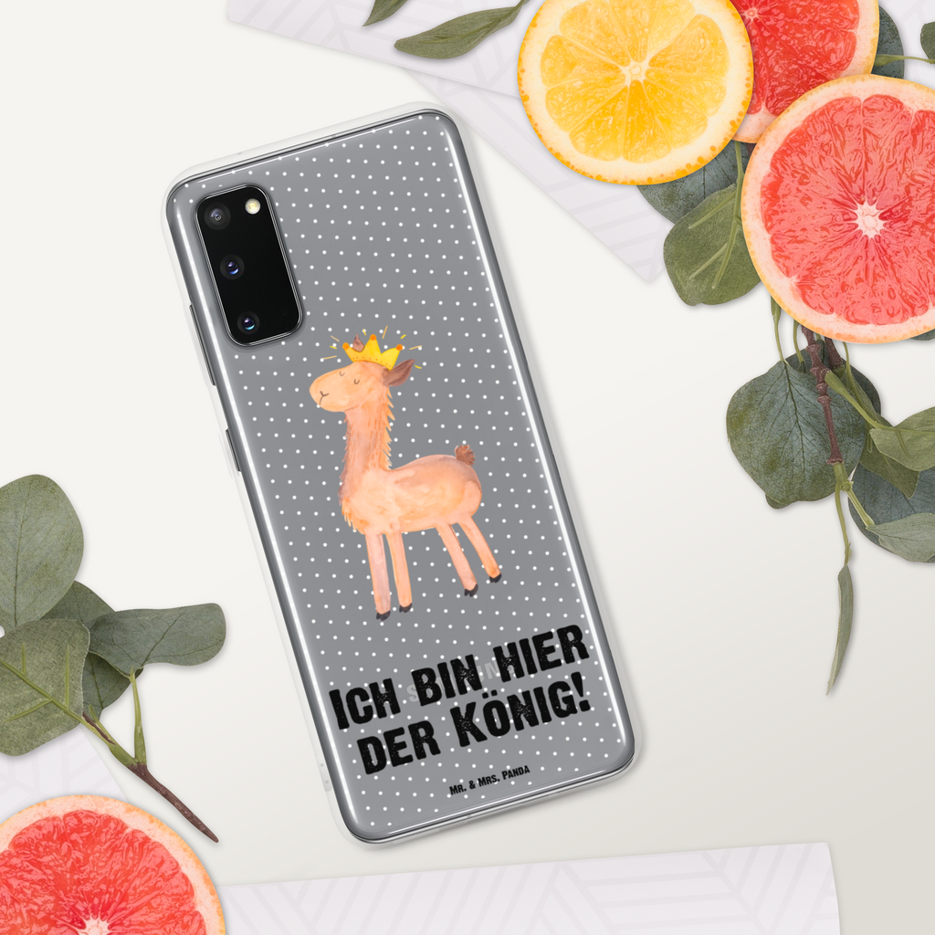 Handyhülle Lama König Handyhülle, Handycover, Transparente Handyhülle, Flexible Handyhülle, Handyschutz, Transparent, Durchsichtig, Schutzhülle für Handy, Stilvolle Handyhülle, Robuste Handyhülle, Schutz vor Kratzern, Schützende Handyhülle, Lama, Alpaka, Lamas, König, Königin, Freundin, Mama, Papa, Büro Kollege, Kollegin, Chef, Vorgesetzter, Abi, Abitur