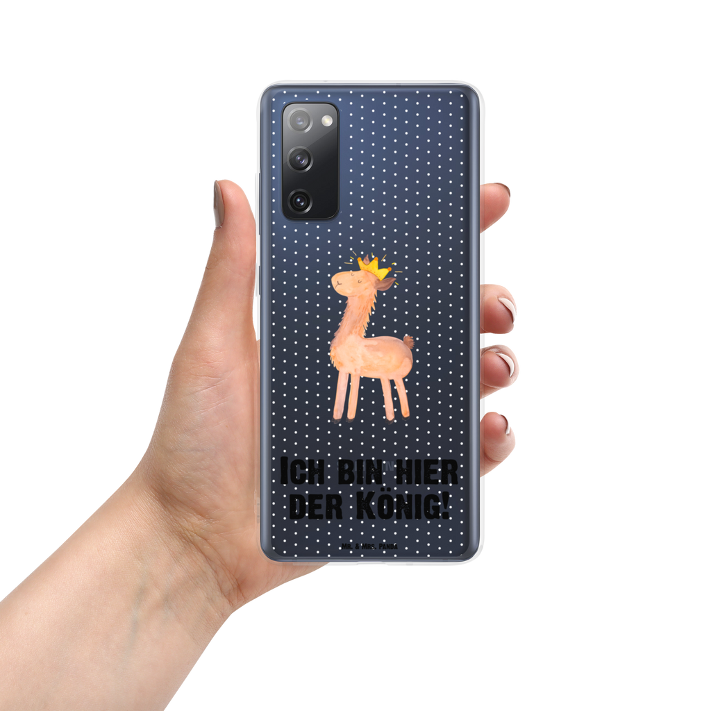 Handyhülle Lama König Handyhülle, Handycover, Transparente Handyhülle, Flexible Handyhülle, Handyschutz, Transparent, Durchsichtig, Schutzhülle für Handy, Stilvolle Handyhülle, Robuste Handyhülle, Schutz vor Kratzern, Schützende Handyhülle, Lama, Alpaka, Lamas, König, Königin, Freundin, Mama, Papa, Büro Kollege, Kollegin, Chef, Vorgesetzter, Abi, Abitur