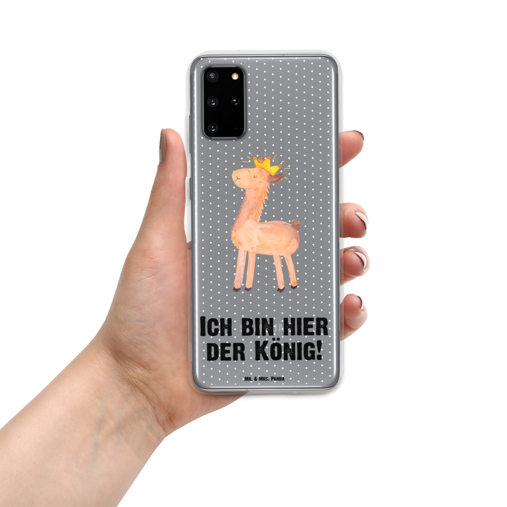 Handyhülle Lama König Handyhülle, Handycover, Transparente Handyhülle, Flexible Handyhülle, Handyschutz, Transparent, Durchsichtig, Schutzhülle für Handy, Stilvolle Handyhülle, Robuste Handyhülle, Schutz vor Kratzern, Schützende Handyhülle, Lama, Alpaka, Lamas, König, Königin, Freundin, Mama, Papa, Büro Kollege, Kollegin, Chef, Vorgesetzter, Abi, Abitur