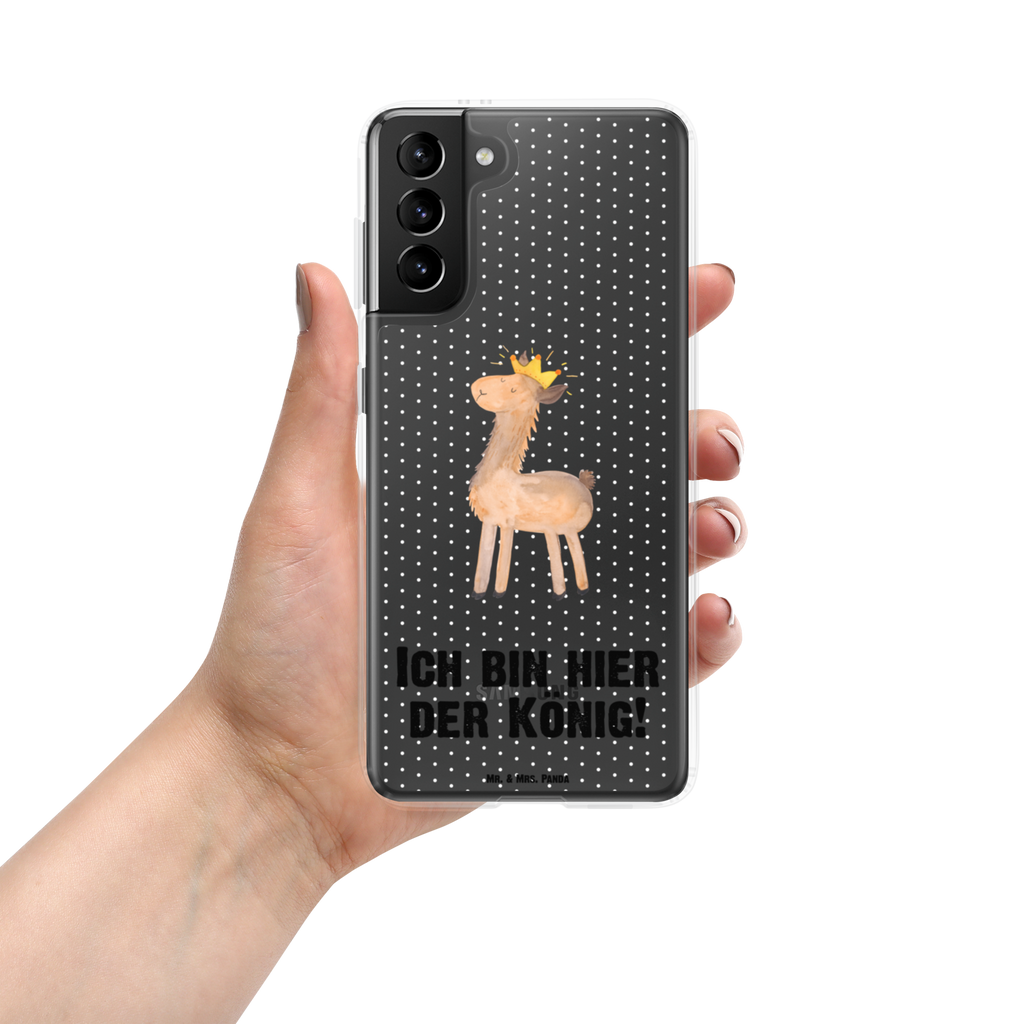 Handyhülle Lama König Handyhülle, Handycover, Transparente Handyhülle, Flexible Handyhülle, Handyschutz, Transparent, Durchsichtig, Schutzhülle für Handy, Stilvolle Handyhülle, Robuste Handyhülle, Schutz vor Kratzern, Schützende Handyhülle, Lama, Alpaka, Lamas, König, Königin, Freundin, Mama, Papa, Büro Kollege, Kollegin, Chef, Vorgesetzter, Abi, Abitur