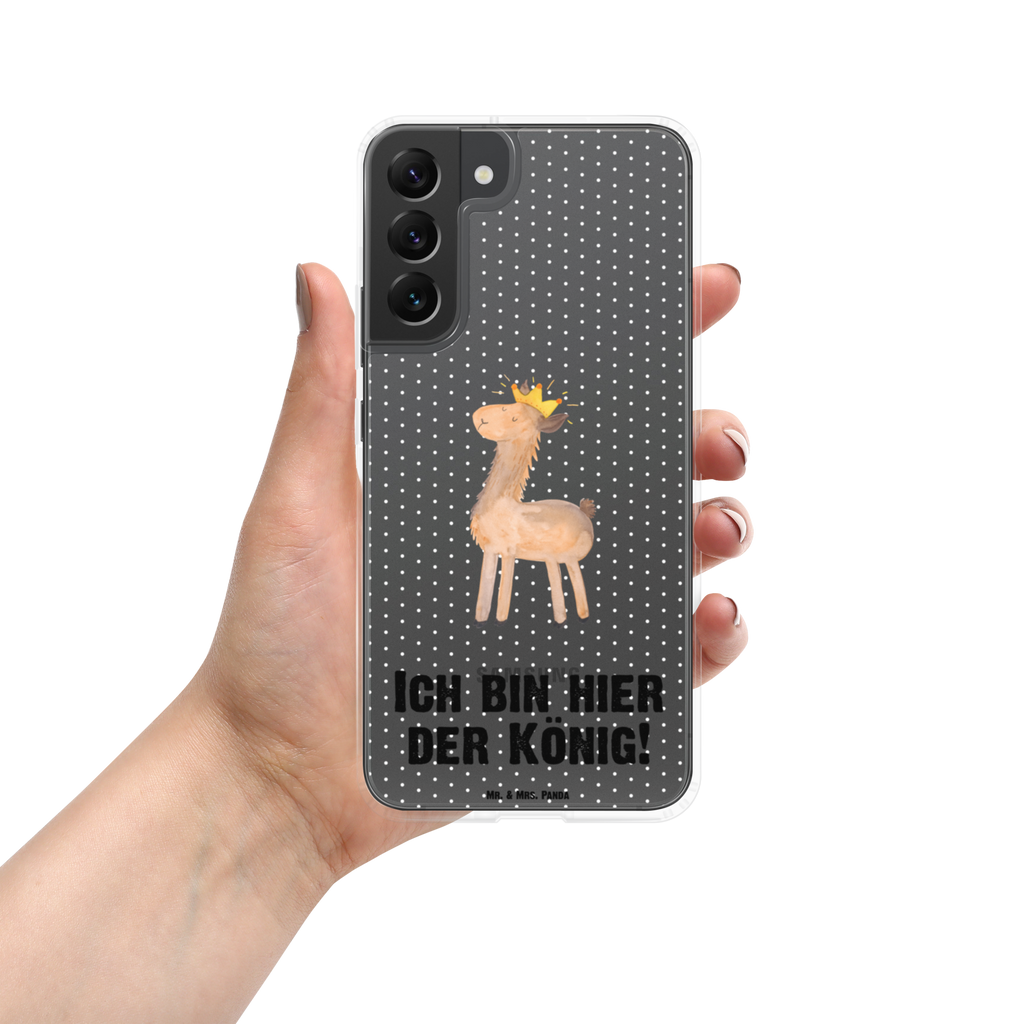Handyhülle Lama König Handyhülle, Handycover, Transparente Handyhülle, Flexible Handyhülle, Handyschutz, Transparent, Durchsichtig, Schutzhülle für Handy, Stilvolle Handyhülle, Robuste Handyhülle, Schutz vor Kratzern, Schützende Handyhülle, Lama, Alpaka, Lamas, König, Königin, Freundin, Mama, Papa, Büro Kollege, Kollegin, Chef, Vorgesetzter, Abi, Abitur