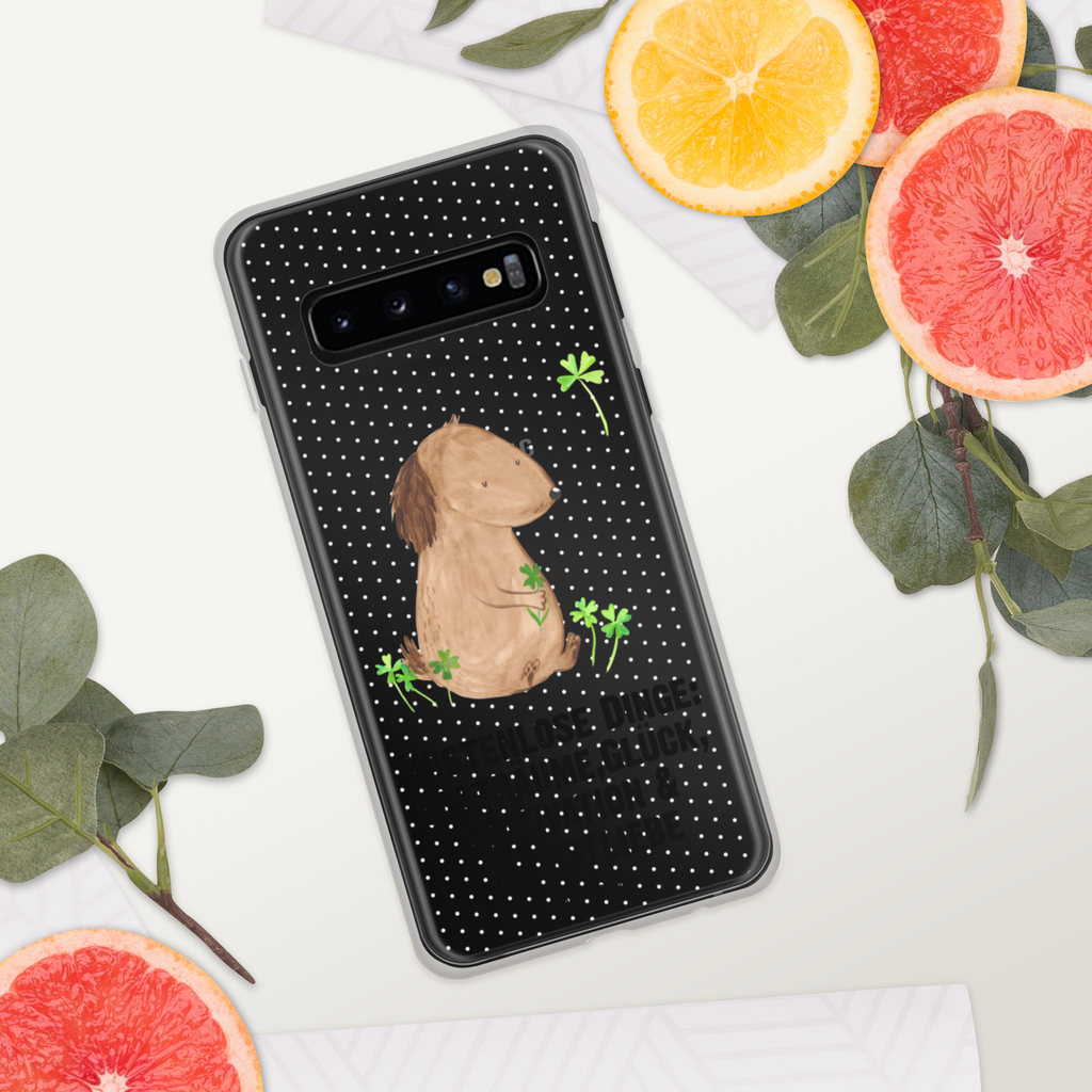 Handyhülle Hund Kleeblatt Handyhülle, Handycover, Transparente Handyhülle, Flexible Handyhülle, Handyschutz, Transparent, Durchsichtig, Schutzhülle für Handy, Stilvolle Handyhülle, Robuste Handyhülle, Schutz vor Kratzern, Schützende Handyhülle, Hund, Hundemotiv, Haustier, Hunderasse, Tierliebhaber, Hundebesitzer, Sprüche, Kleeblatt, Glück, Tagträume, Motivation, Neuanfang, Geschenk, Glücksbringer, Selbstliebe, Achtsamkeit