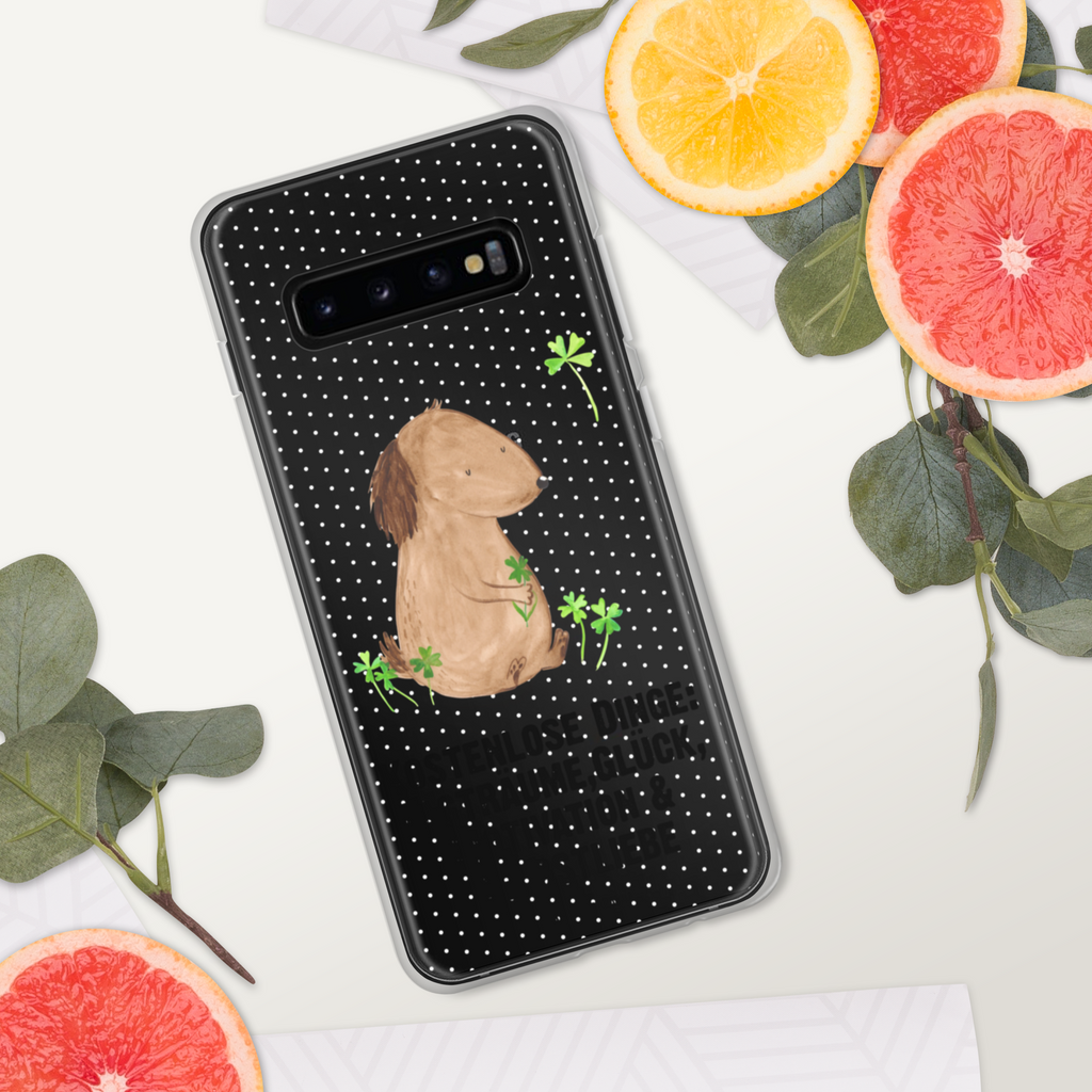 Handyhülle Hund Kleeblatt Handyhülle, Handycover, Transparente Handyhülle, Flexible Handyhülle, Handyschutz, Transparent, Durchsichtig, Schutzhülle für Handy, Stilvolle Handyhülle, Robuste Handyhülle, Schutz vor Kratzern, Schützende Handyhülle, Hund, Hundemotiv, Haustier, Hunderasse, Tierliebhaber, Hundebesitzer, Sprüche, Kleeblatt, Glück, Tagträume, Motivation, Neuanfang, Geschenk, Glücksbringer, Selbstliebe, Achtsamkeit