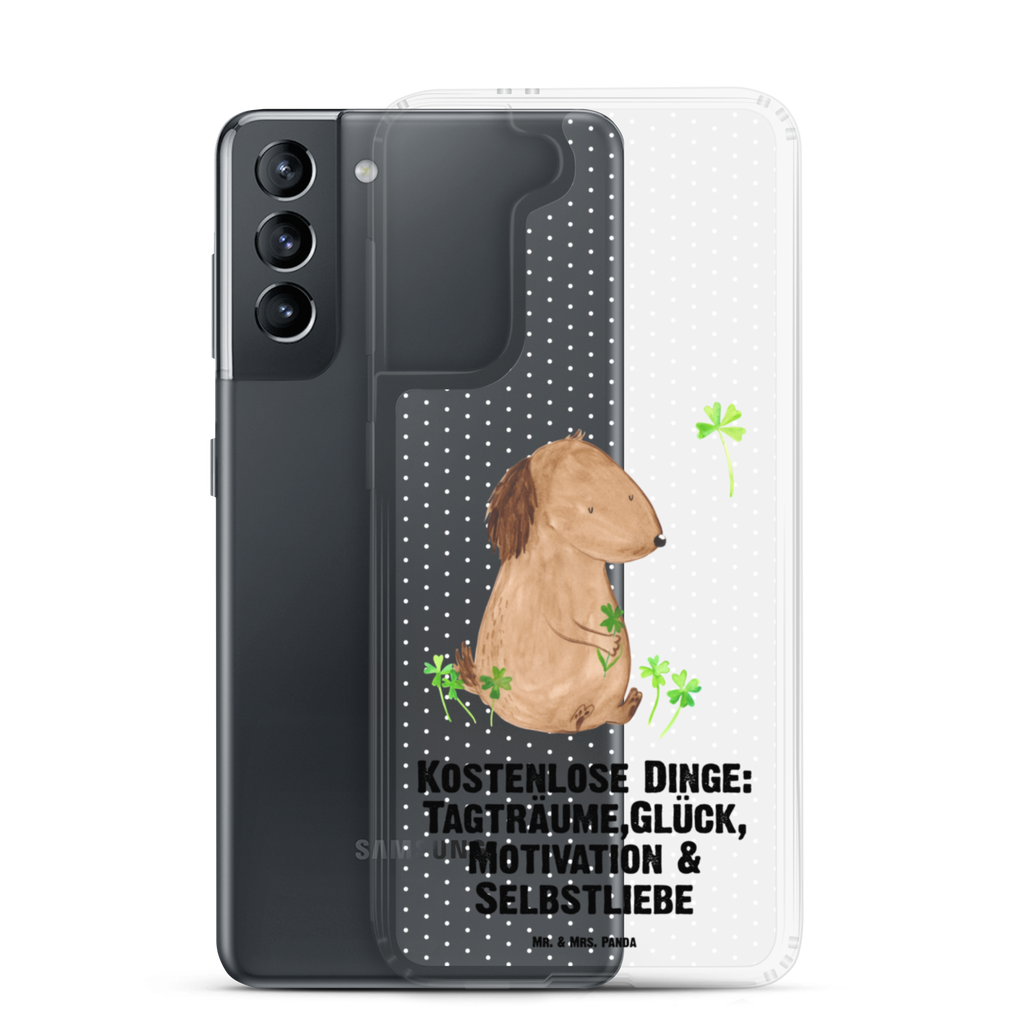 Handyhülle Hund Kleeblatt Handyhülle, Handycover, Transparente Handyhülle, Flexible Handyhülle, Handyschutz, Transparent, Durchsichtig, Schutzhülle für Handy, Stilvolle Handyhülle, Robuste Handyhülle, Schutz vor Kratzern, Schützende Handyhülle, Hund, Hundemotiv, Haustier, Hunderasse, Tierliebhaber, Hundebesitzer, Sprüche, Kleeblatt, Glück, Tagträume, Motivation, Neuanfang, Geschenk, Glücksbringer, Selbstliebe, Achtsamkeit