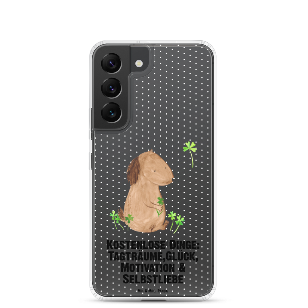 Handyhülle Hund Kleeblatt Handyhülle, Handycover, Transparente Handyhülle, Flexible Handyhülle, Handyschutz, Transparent, Durchsichtig, Schutzhülle für Handy, Stilvolle Handyhülle, Robuste Handyhülle, Schutz vor Kratzern, Schützende Handyhülle, Hund, Hundemotiv, Haustier, Hunderasse, Tierliebhaber, Hundebesitzer, Sprüche, Kleeblatt, Glück, Tagträume, Motivation, Neuanfang, Geschenk, Glücksbringer, Selbstliebe, Achtsamkeit