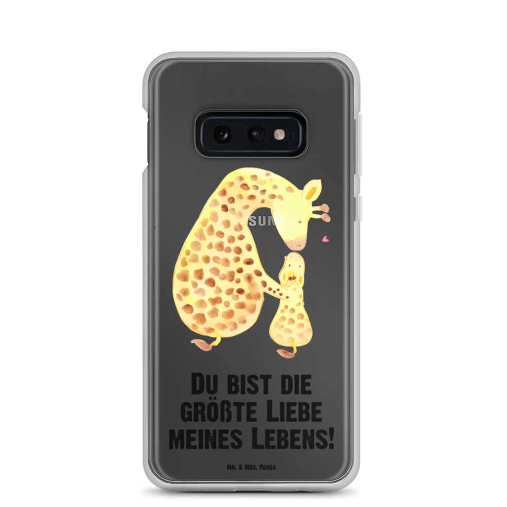 Handyhülle Giraffe mit Kind Giraffe, Kind, Mutter, Mama, Tochter, Sohn, Lieblingsmensch Handyhülle, Handycover, Transparente Handyhülle, Flexible Handyhülle, Handyschutz, Transparent, Durchsichtig, Schutzhülle für Handy, Stilvolle Handyhülle, Robuste Handyhülle, Schutz vor Kratzern, Schützende Handyhülle  Afrika, Wildtiere