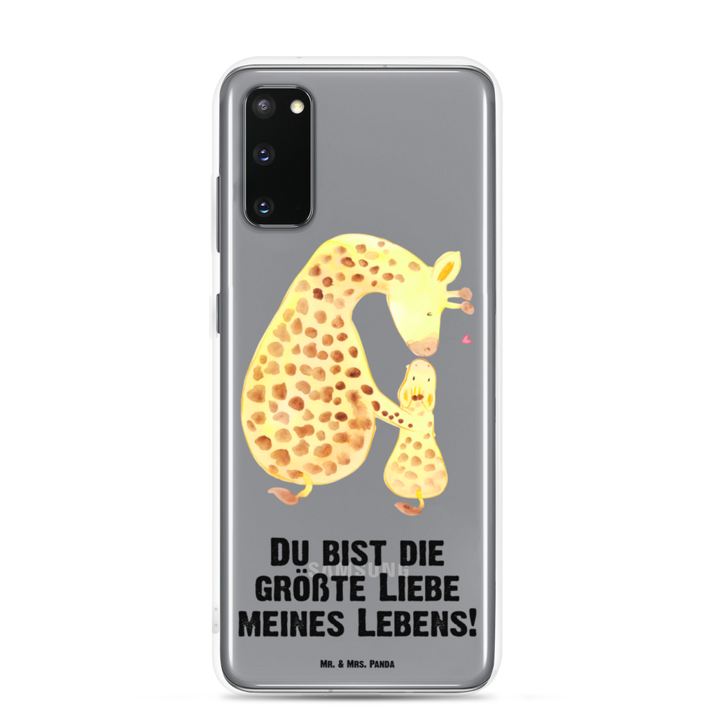 Handyhülle Giraffe mit Kind Giraffe, Kind, Mutter, Mama, Tochter, Sohn, Lieblingsmensch Handyhülle, Handycover, Transparente Handyhülle, Flexible Handyhülle, Handyschutz, Transparent, Durchsichtig, Schutzhülle für Handy, Stilvolle Handyhülle, Robuste Handyhülle, Schutz vor Kratzern, Schützende Handyhülle  Afrika, Wildtiere